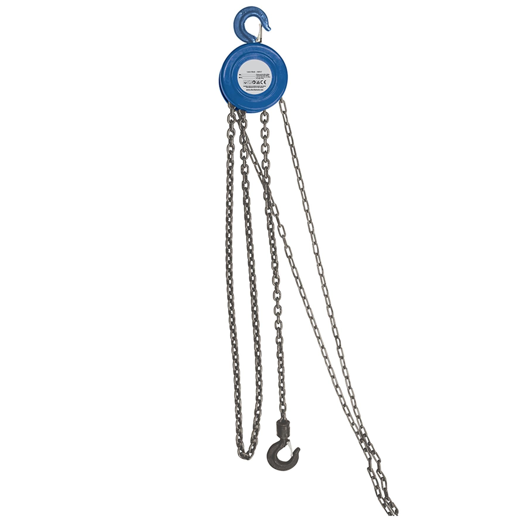 Chain Block 5000Kg / 3M Lift Height Compact & Ideal For Use In Restricted Area