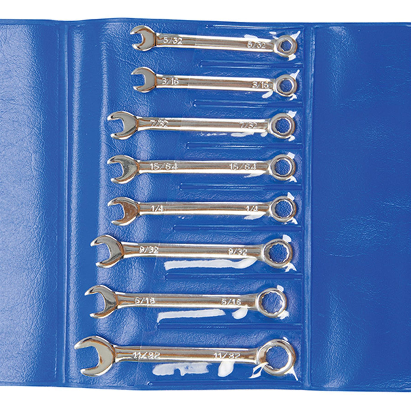 King Dick AF Miniature Combination Spanner Set 8pcs 5/32" - 11/32"