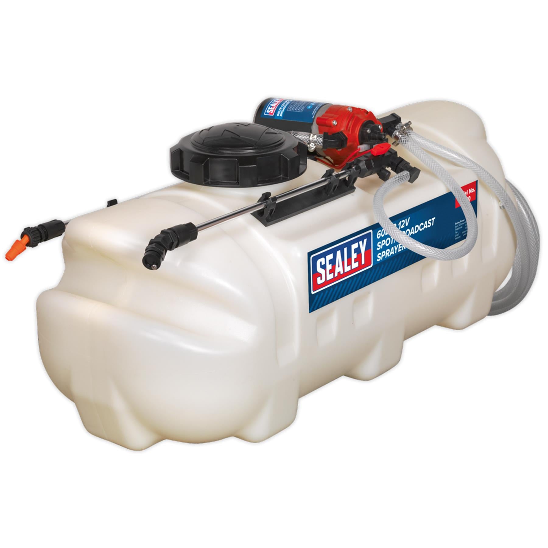 Sealey Broadcast/Spot Sprayer 60L 12V Quality Work Tools