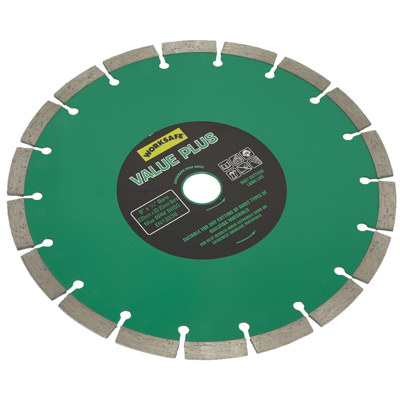 Sealey Value Plus Diamond Blade 230 x 22mm