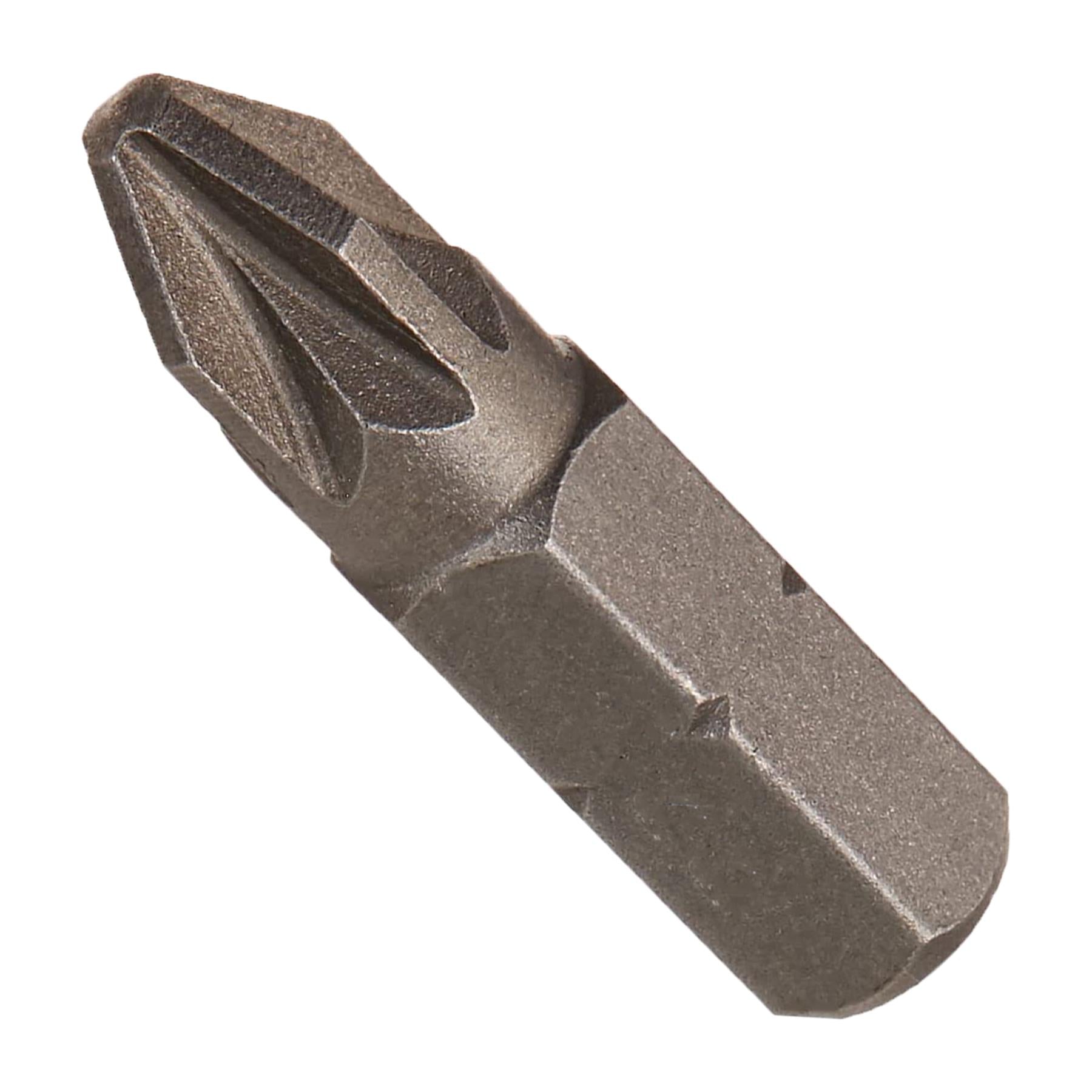 Pozidriv PZ2 Screwdriver Bits CRV Chrome Vanadium Steel 1/4" Hex Drive 1Pc