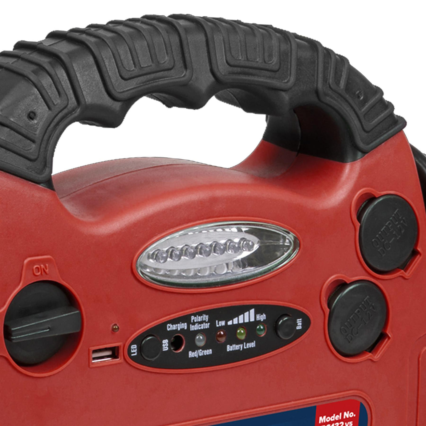 Sealey RoadStart Emergency Jump Starter with Compressor 12V 900A