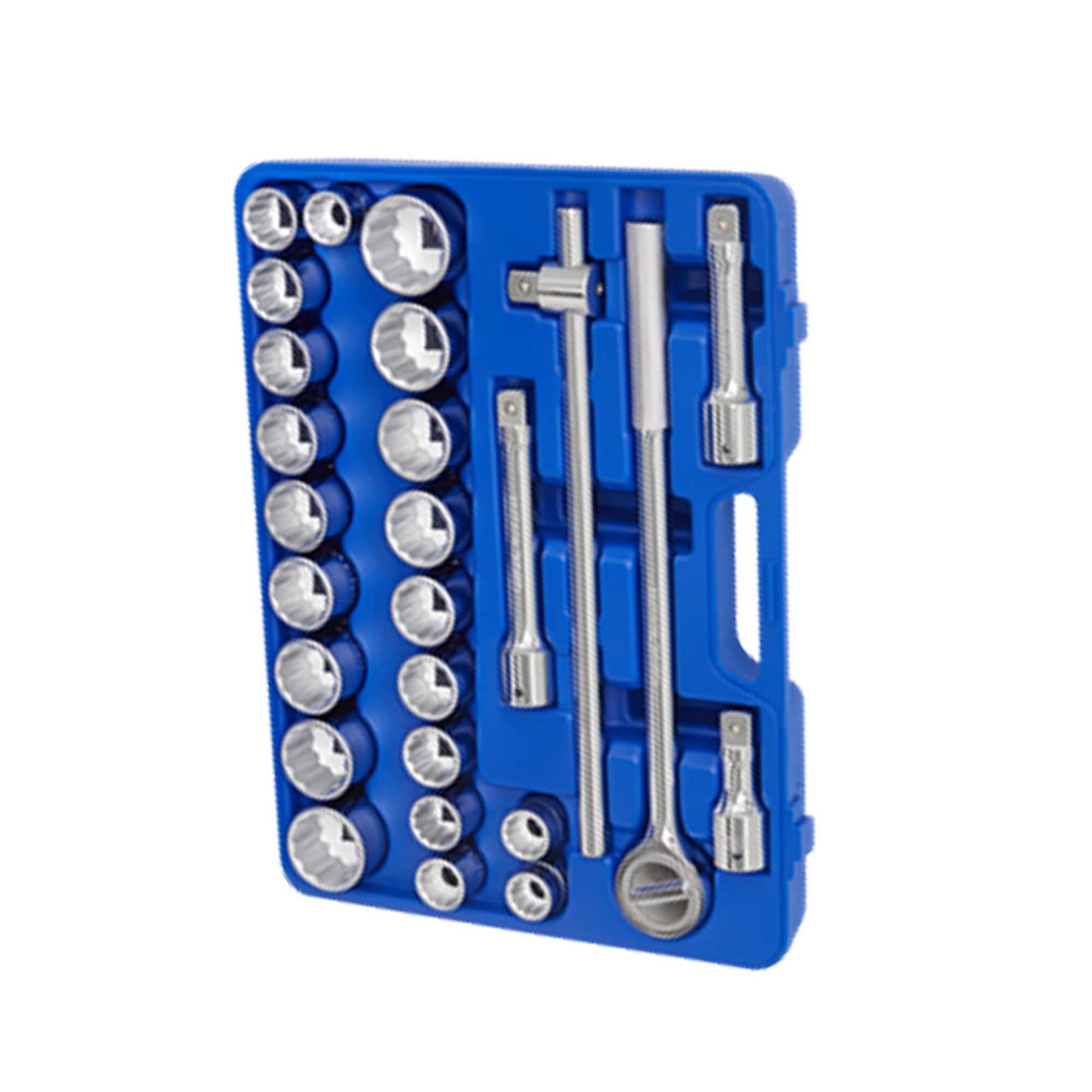 Sealey Socket Set 26pc 3/4"Sq Drive 12-point WallDrive