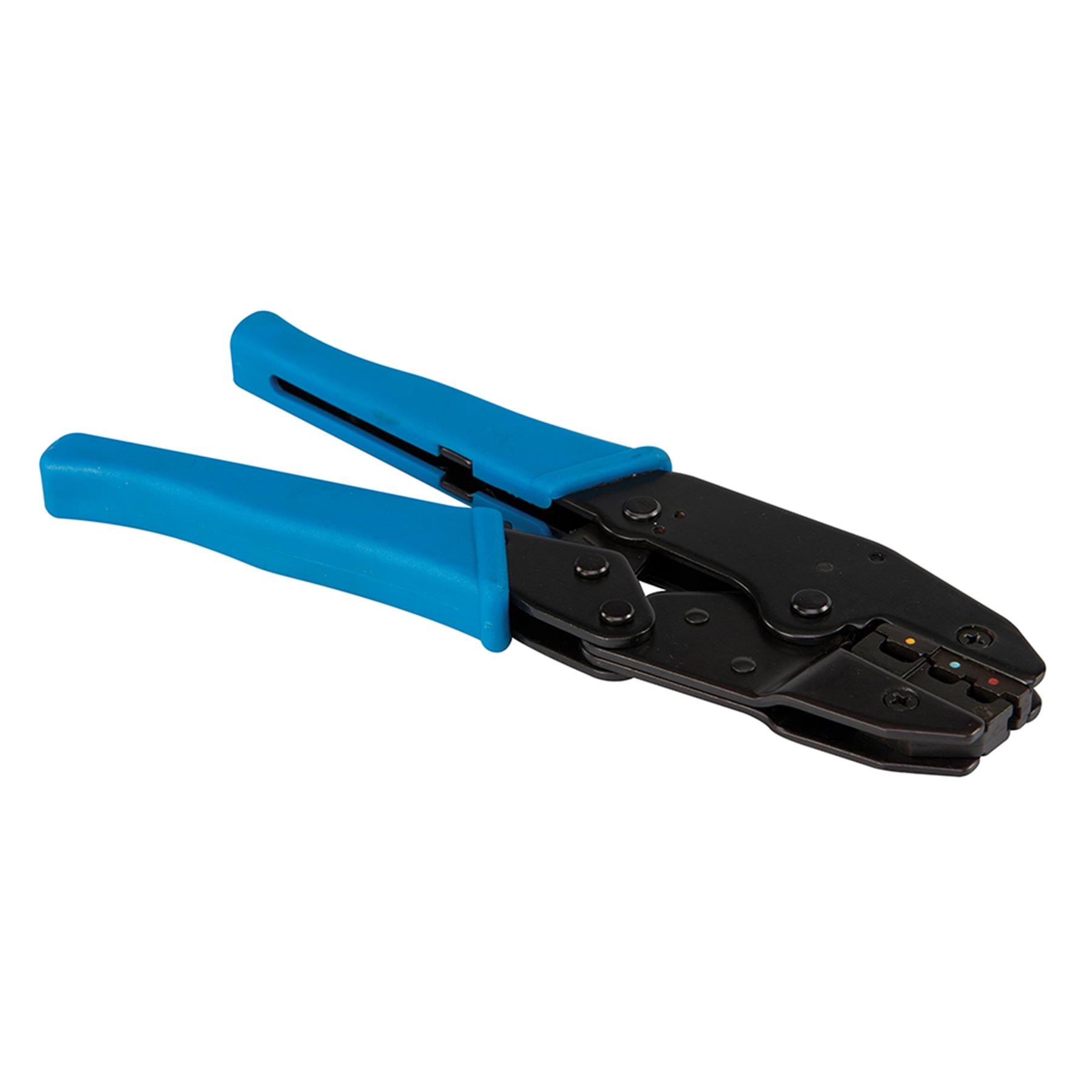 Heavy Duty Electricians Ratchet Crimper Crimping Tool Pliers Crimps Connector