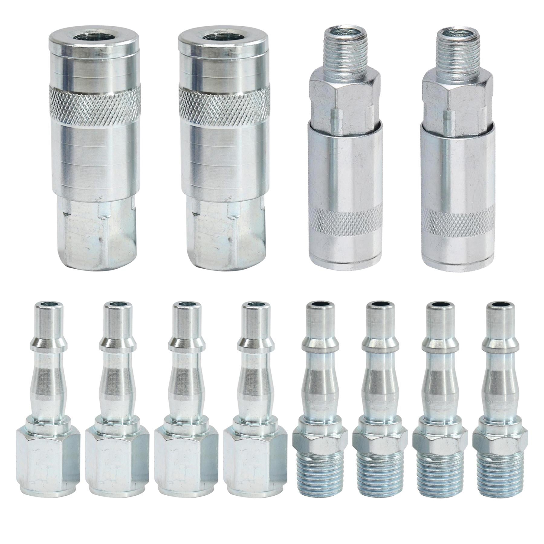 Air Line Connector For PCL Vertex Male Female Quick Release Air Hose 12Pcs