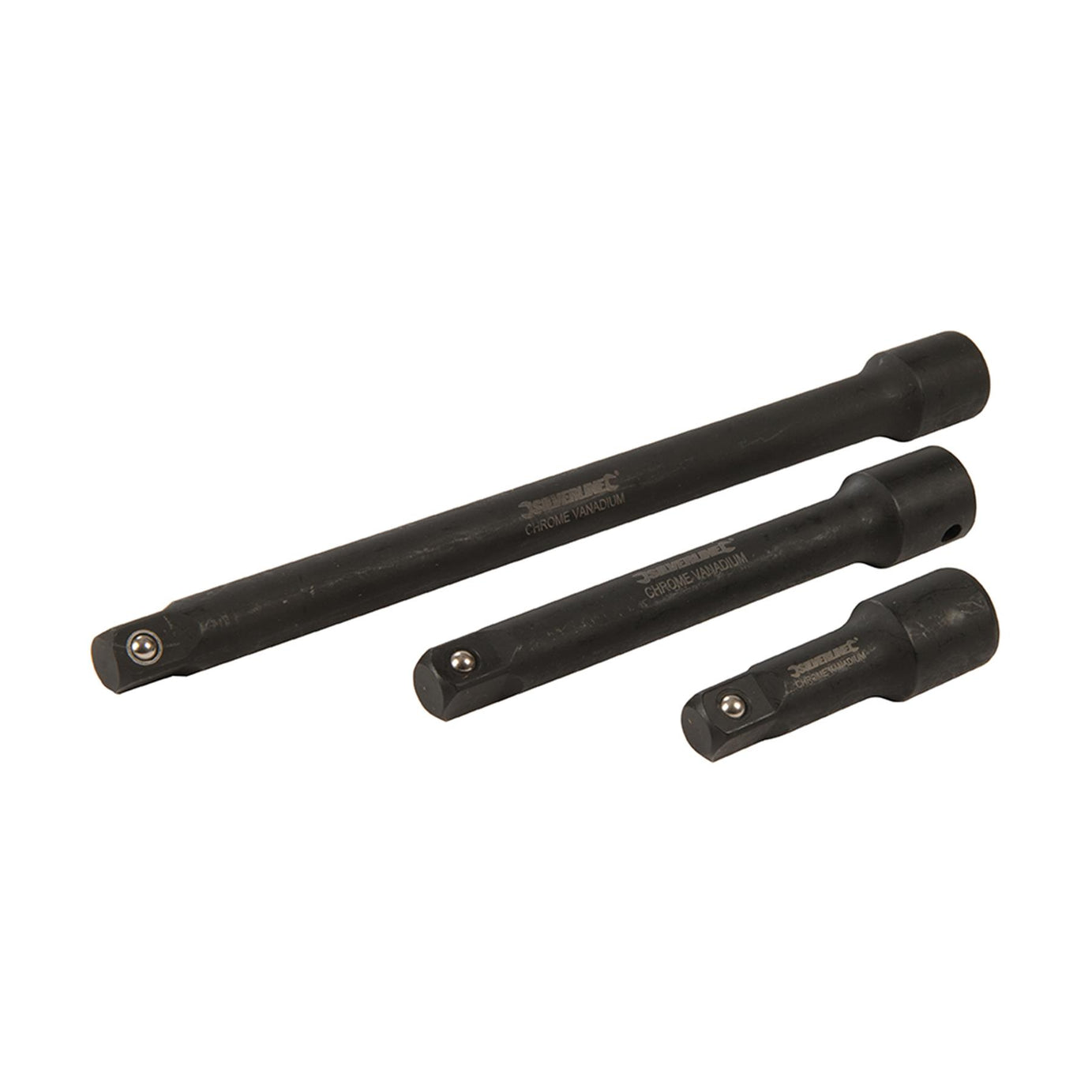 Impact Extension Bar Set 1/2" 3Pc For Powered Impact Tools 75, 150 & 250mm