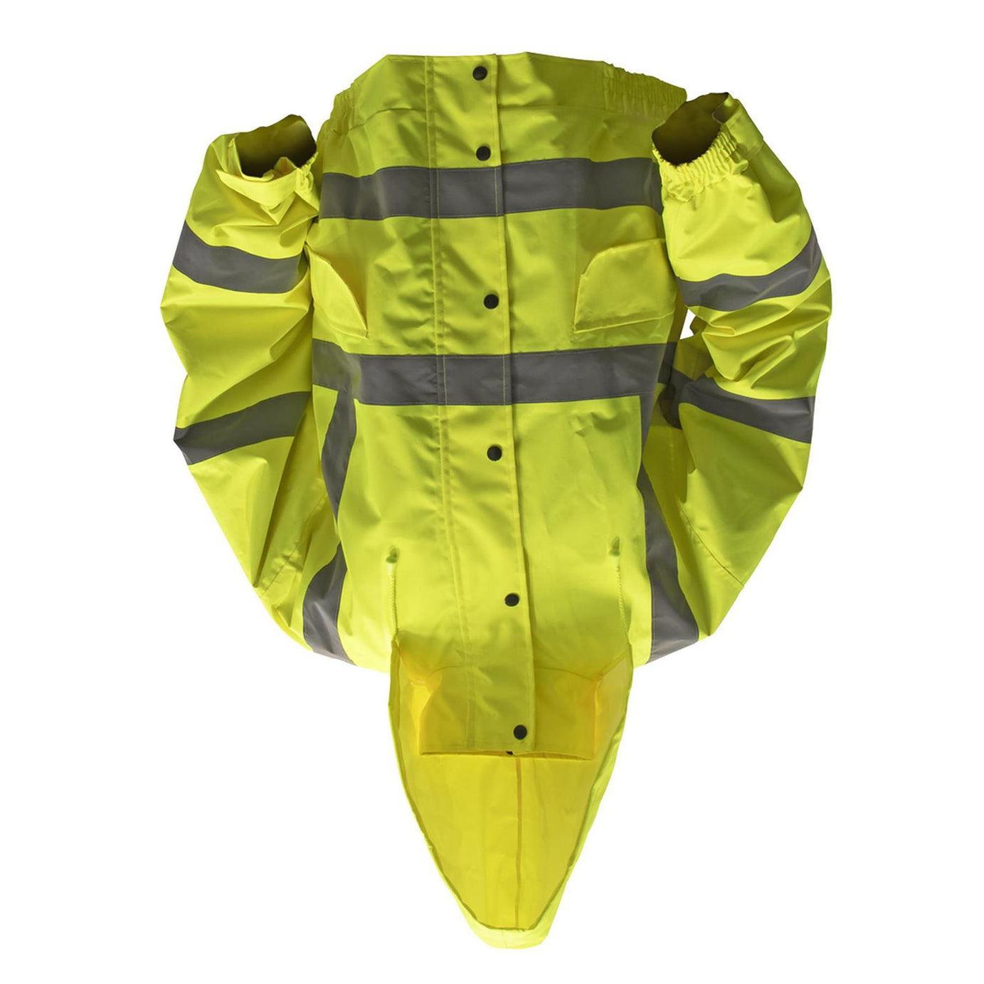 Sealey High Visibility Yellow Jacket Reflective Waterproof Workwear XXL - 802XXL