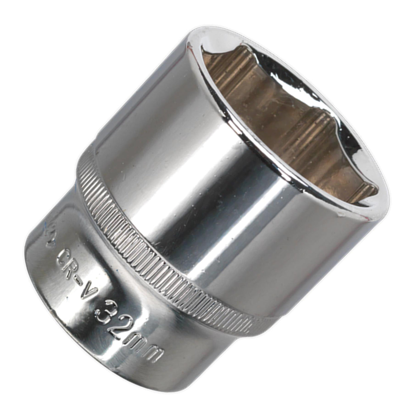 Sealey WallDrive Socket 32mm 1/2"Sq Drive Fully Polished