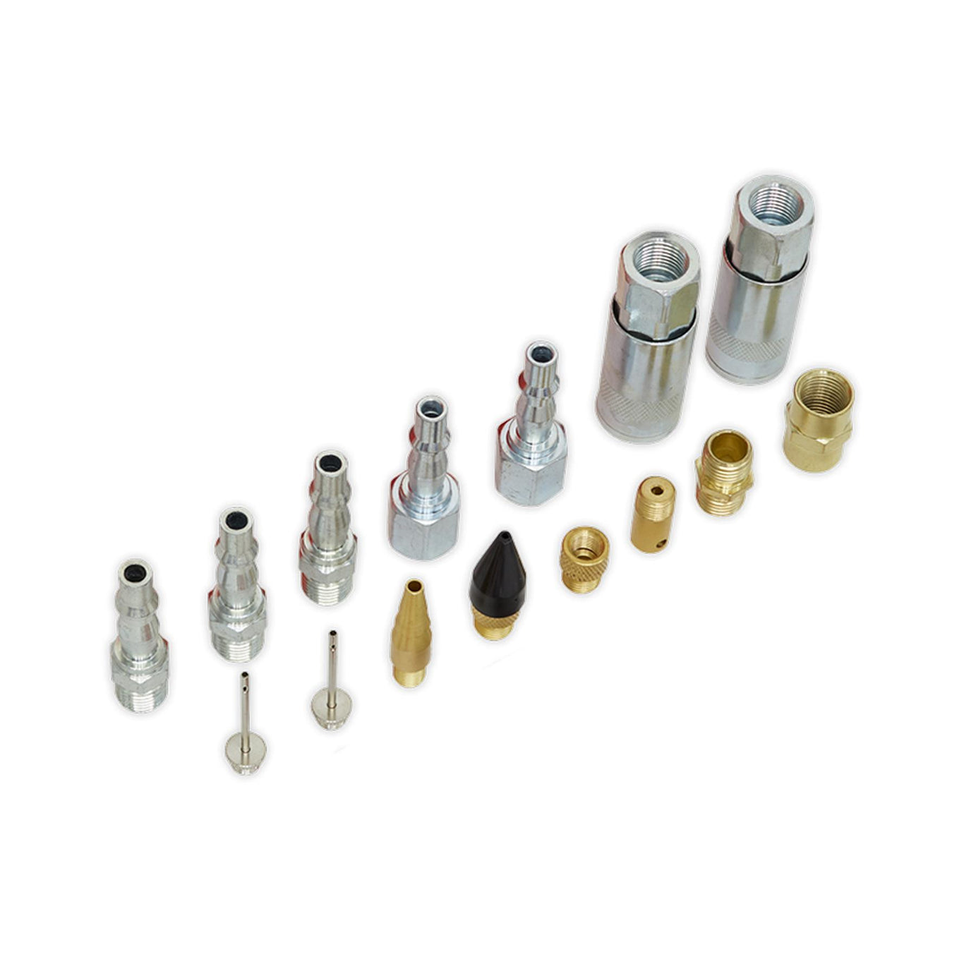 Sealey Air Blow Gun Kit  Ø1/4"(6mm) x 7m  19pc