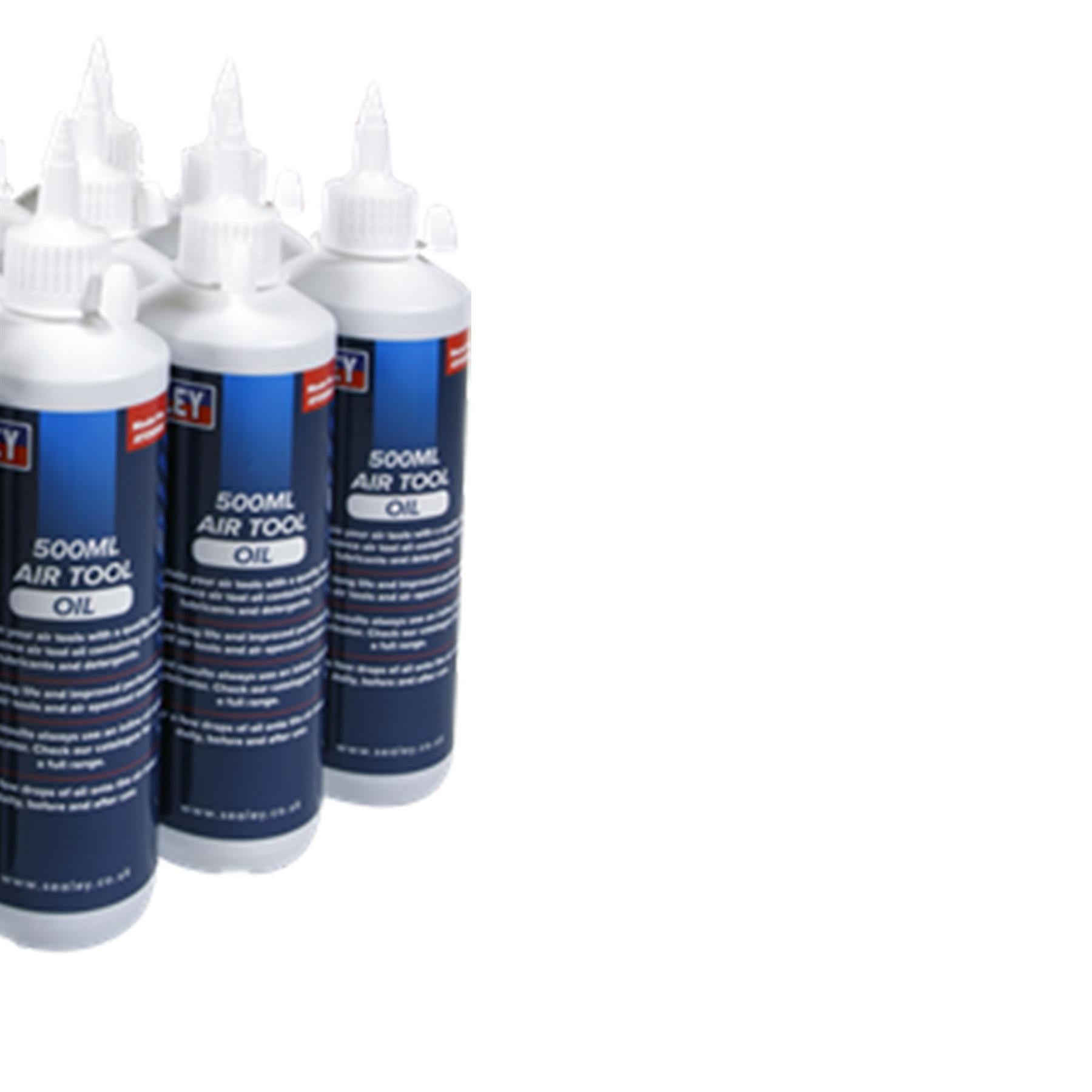 Sealey Air Tool Oil 500ml Pack of 12