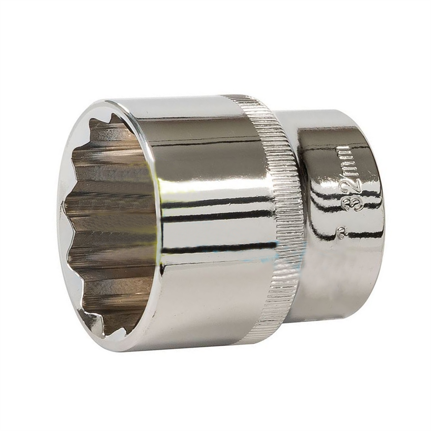 Socket 1/2" Drive 12pt Metric 12 Point Bi Hex Corrosion Resistant Socket 32mm
