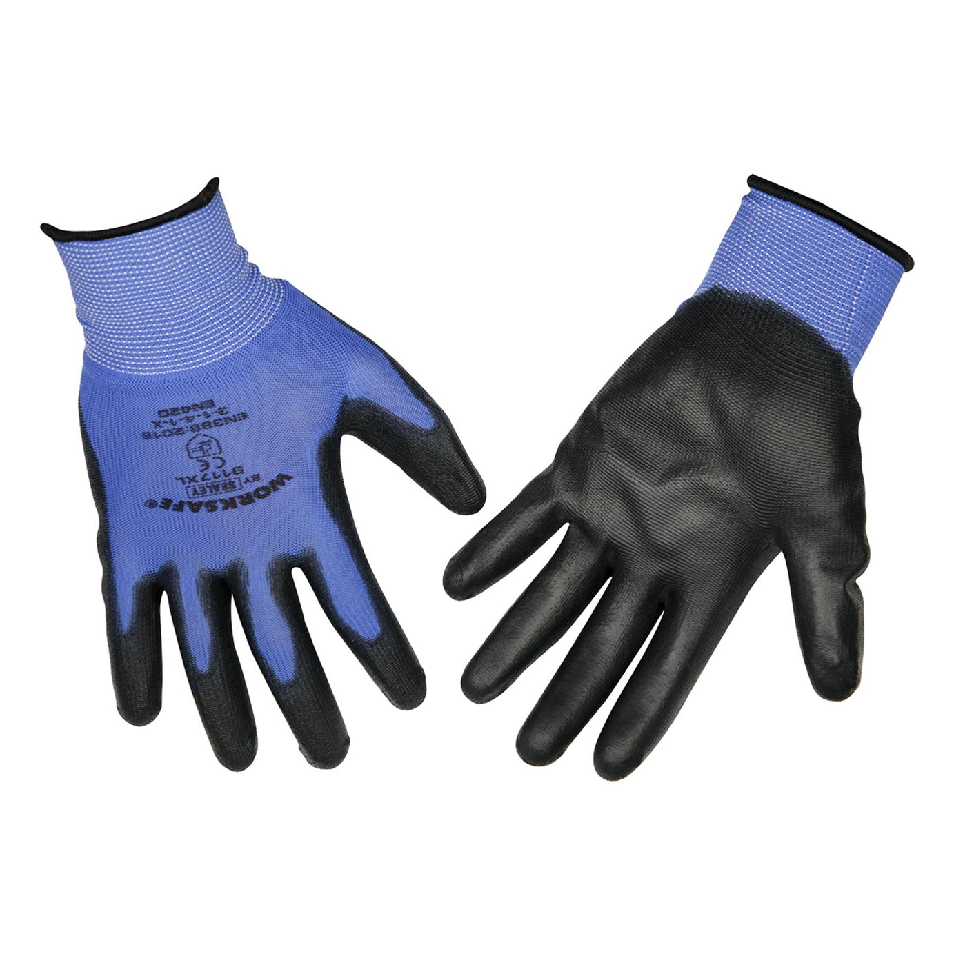 Sealey Flexible Lightweight Precision Work Safety Grip Gloves X-Large Pair