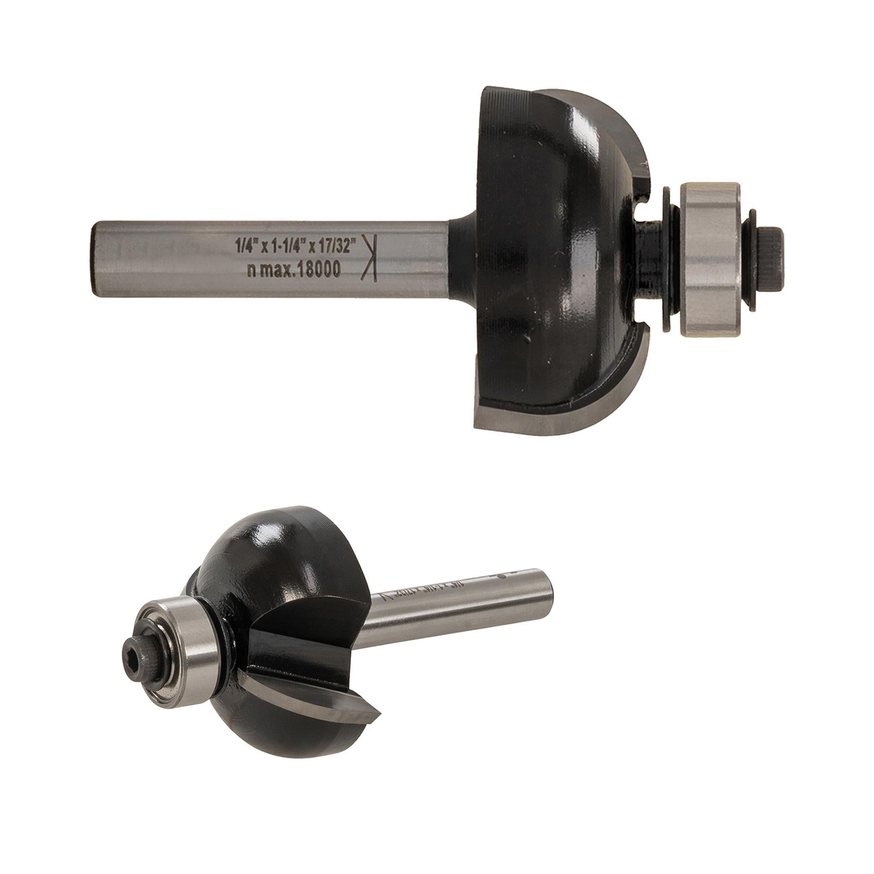 1/4" Cove Bit 1 1/4" X 17/32" Premium Tungsten Carbide Cutting Edges New