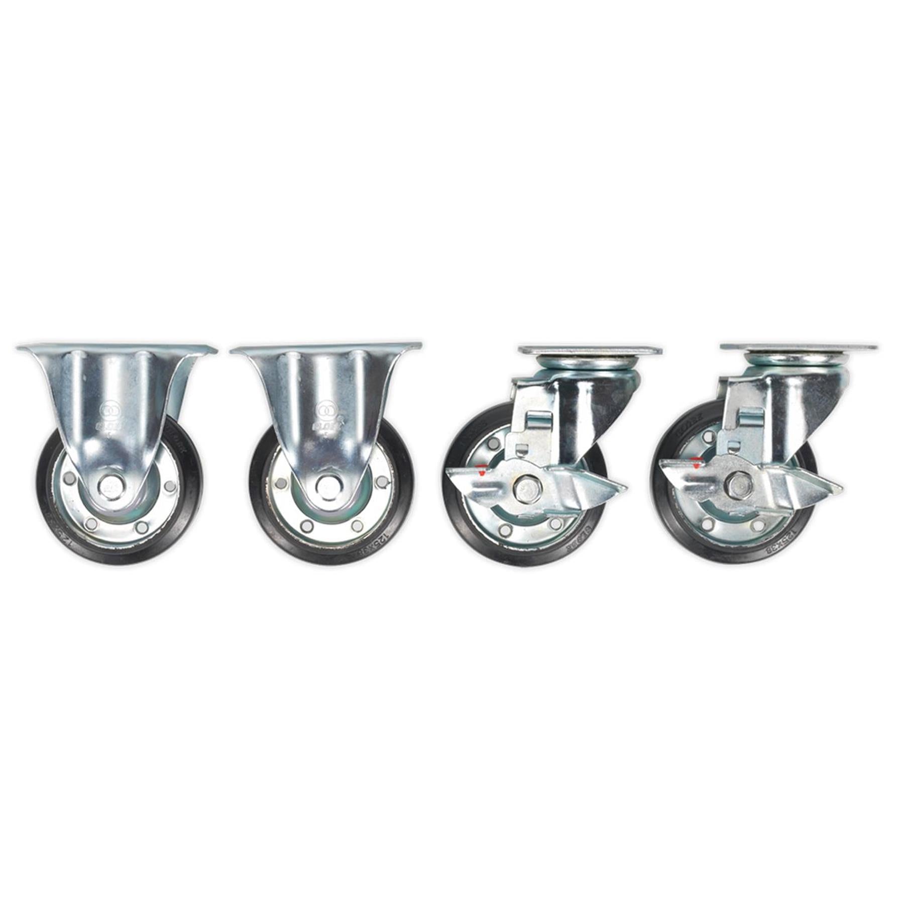 Sealey Industrial Handle & Wheel Kit for 565mm Cabinets