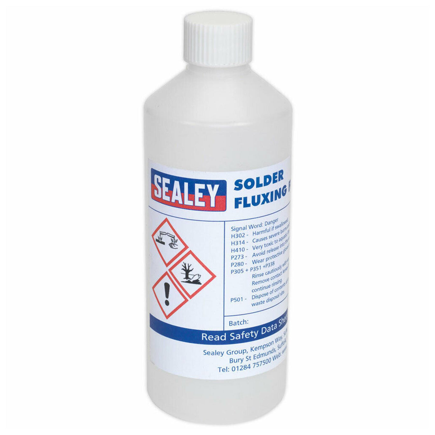 Sealey Solder Fluxing Fluid 500ml Bottle