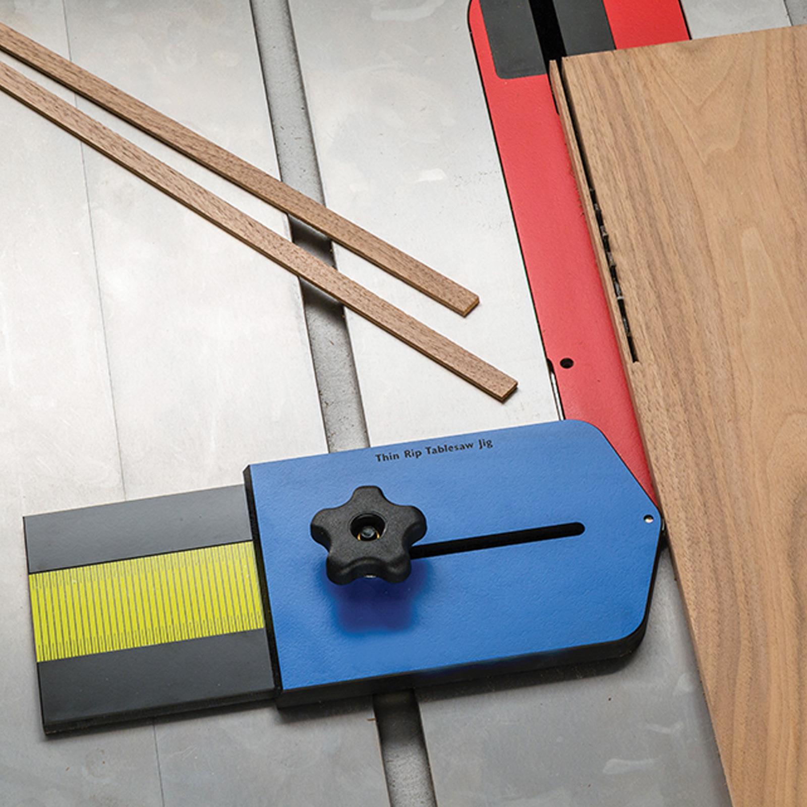 Table Saw Thin Rip Jig 35 x 144mm (1-3/8" - 5-11/16") Easier Cutting Of Strips