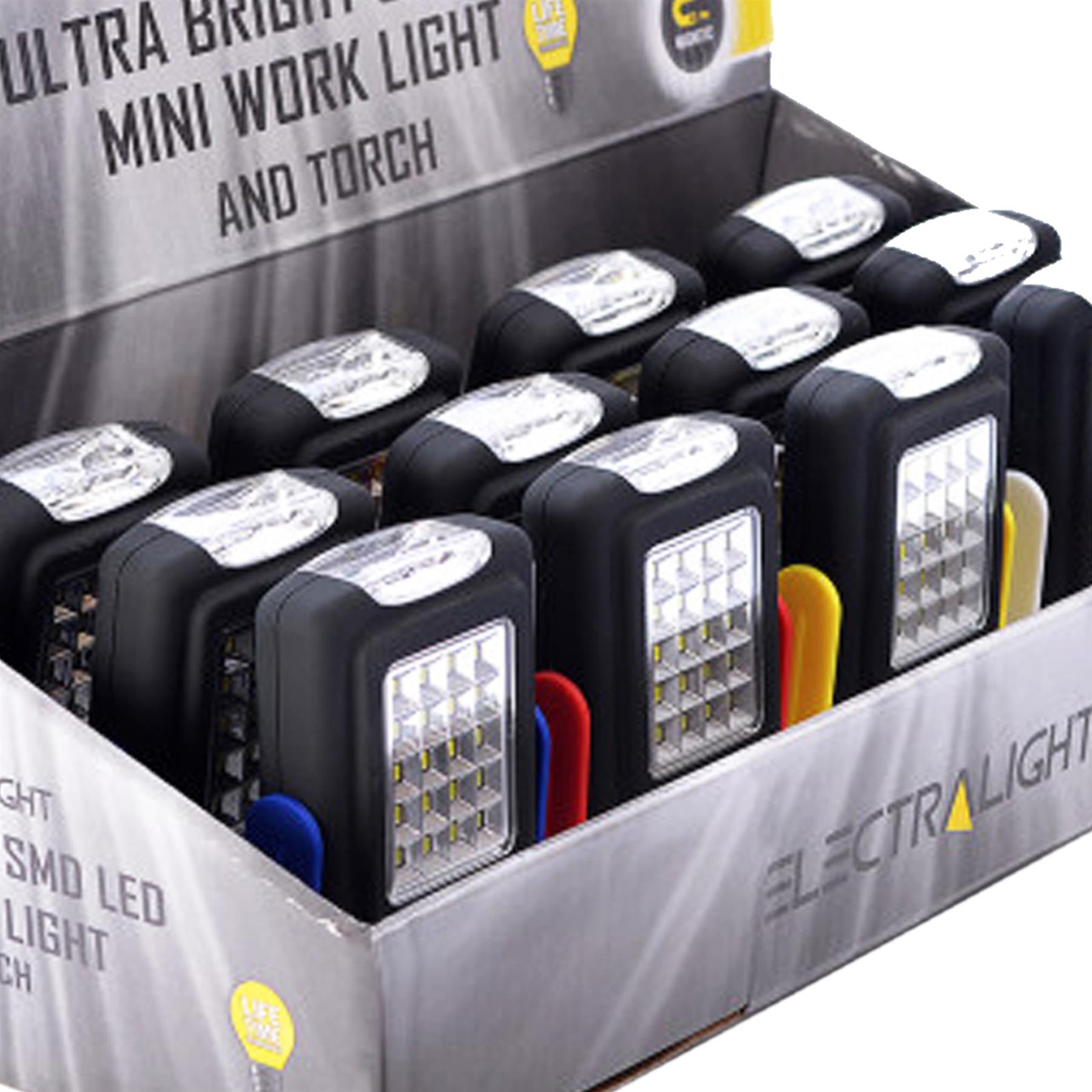 BlueSpot Single Electralight SMD Mini Work Light And Torch 100 Lumen