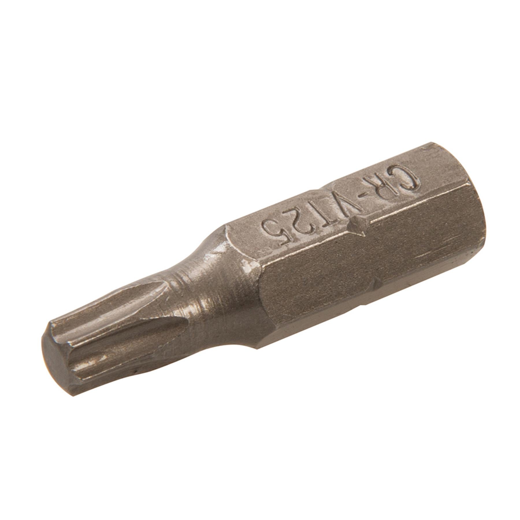 30 Pack Cr-V 6150 Steel Screwdriver Bits 25mm T25