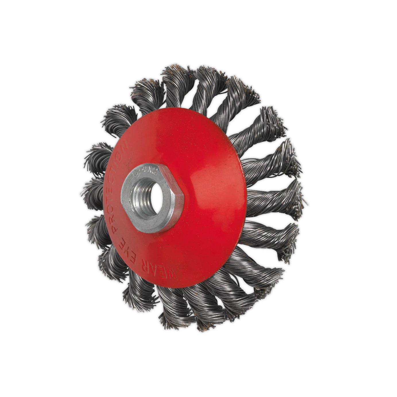 Sealey Conical Wire Brush 100mm M10 x 1.5mm