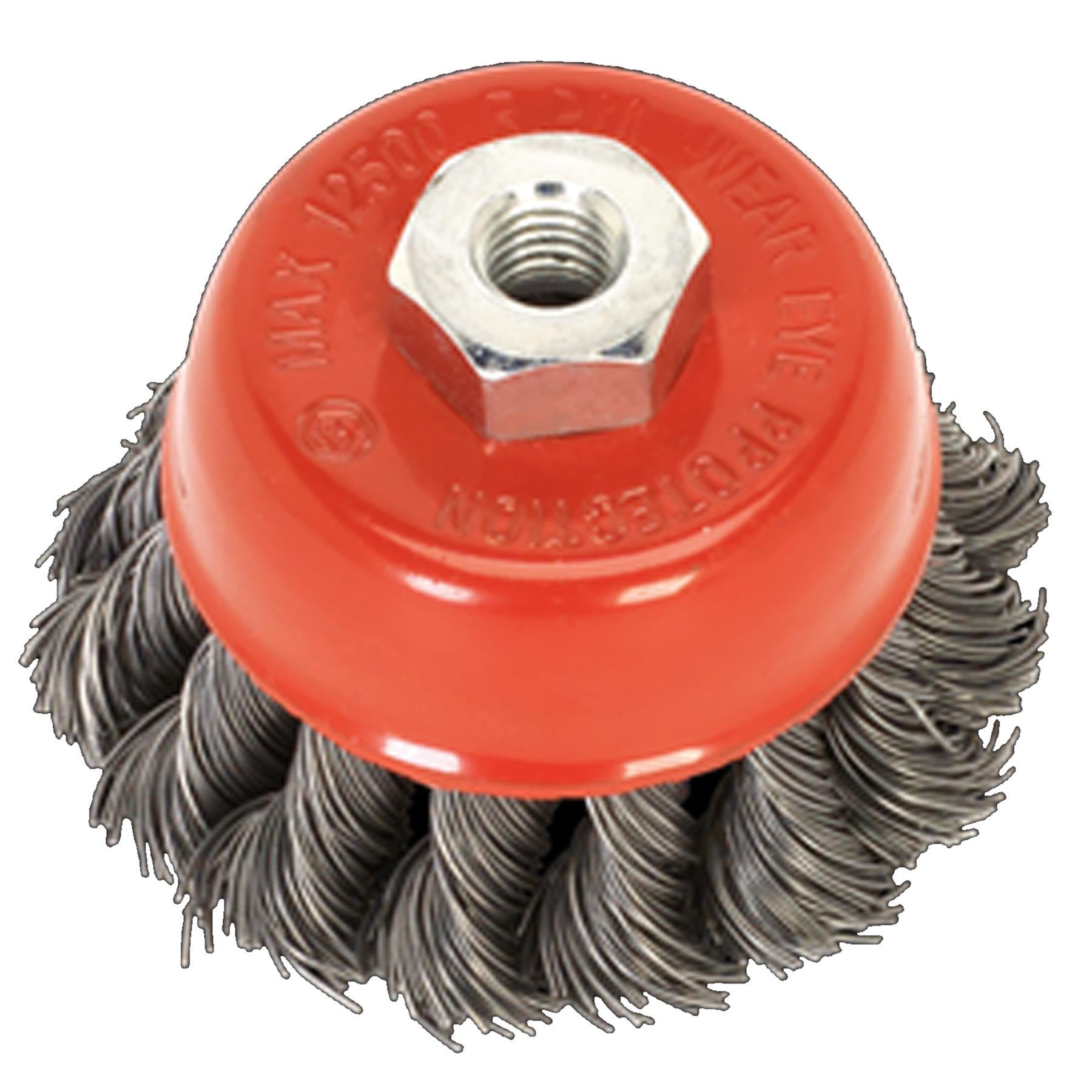 Sealey Twist Knot Wire Cup Brush 65mm M14 x 2mm