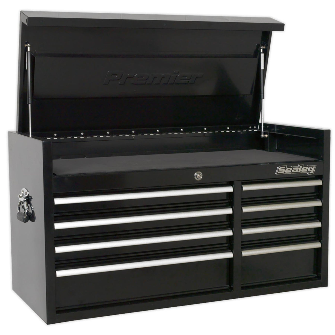 Sealey Topchest 8 Drawer 1040mm Heavy-Duty Black