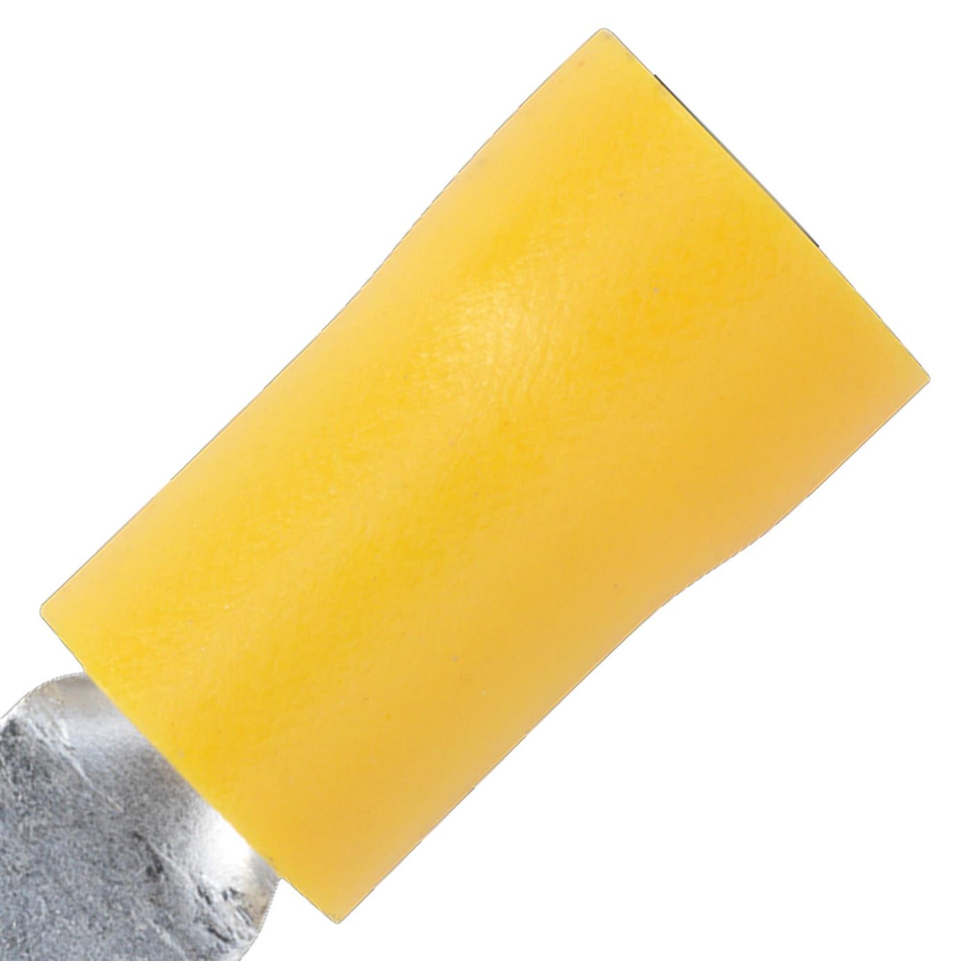 Easy-Entry Ring Terminal 6.4mm (1/4") Yellow Pack of 100 Sealey