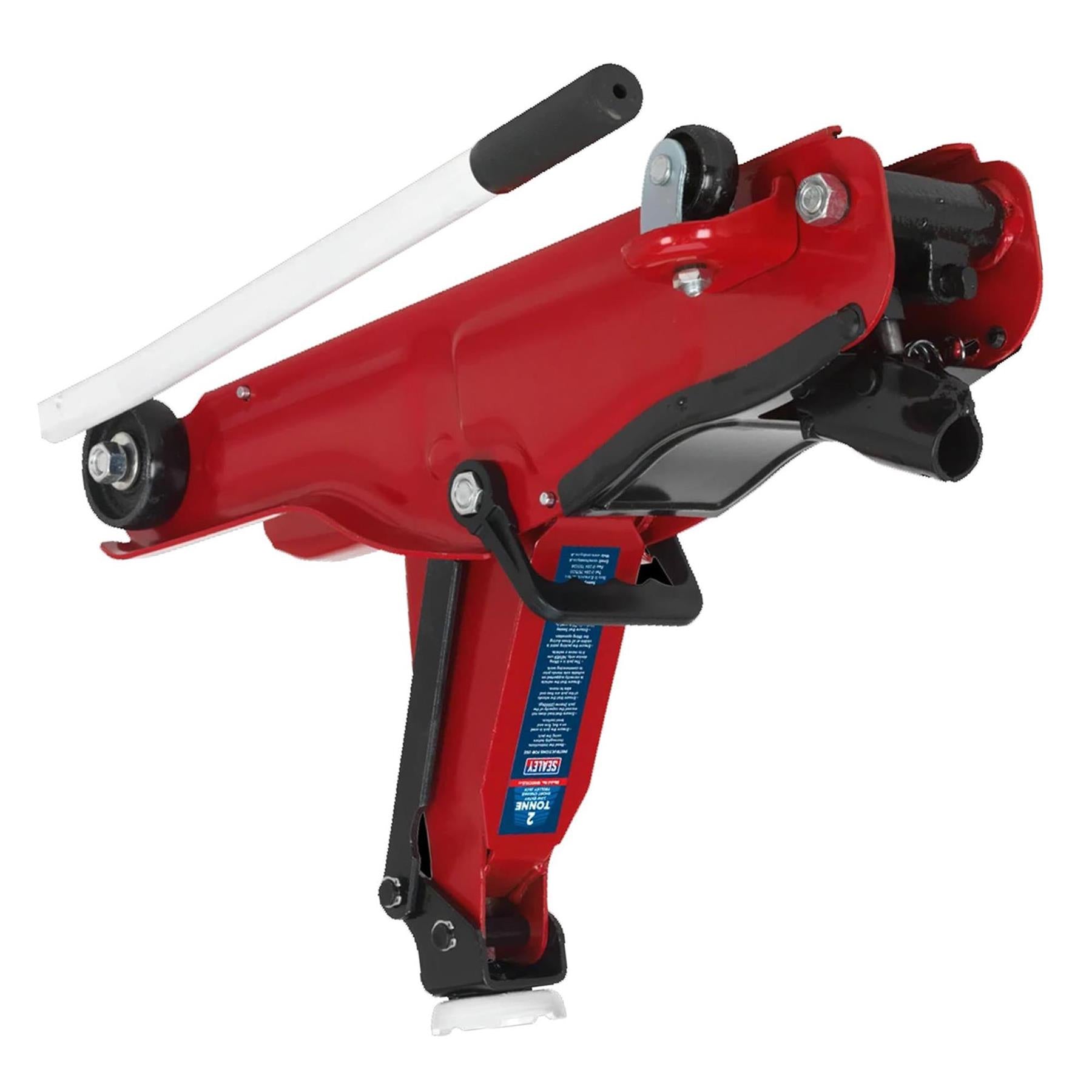 Sealey Trolley Jack 2tonne Low Entry Short Chassis