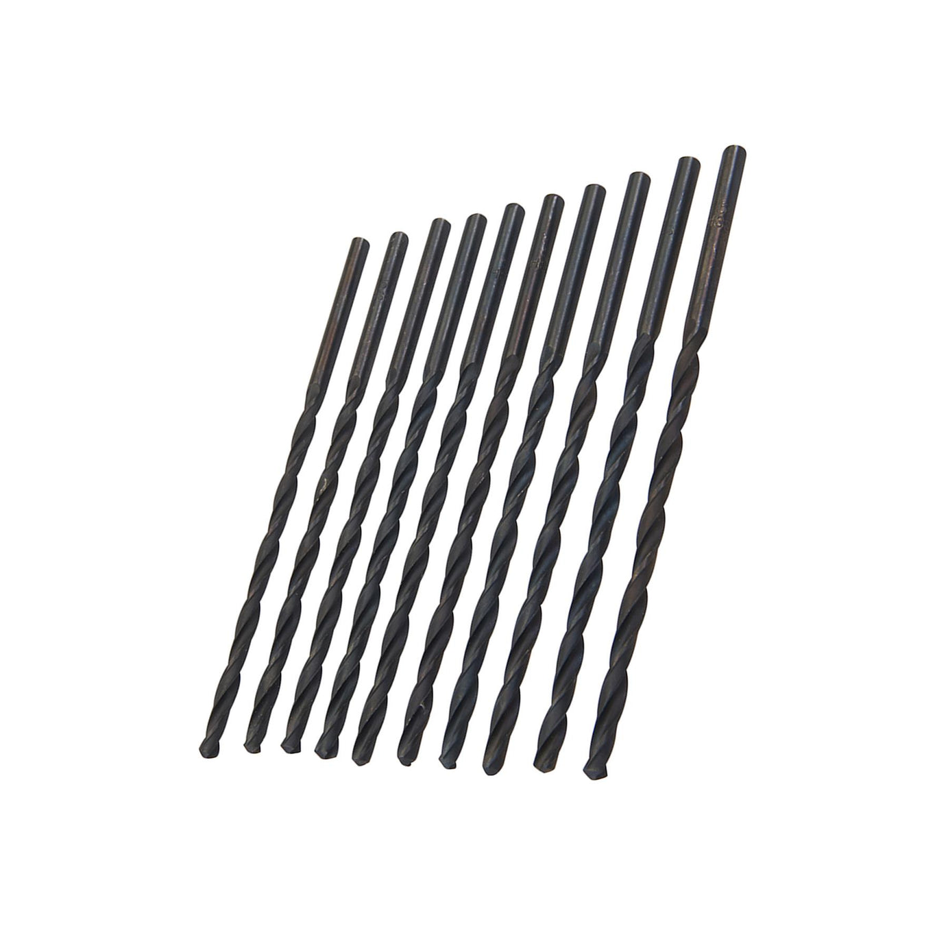 Long HSS Metric Jobber Drill Bits 5mm x 132mm Metal Steel Wood Plastic 10pk