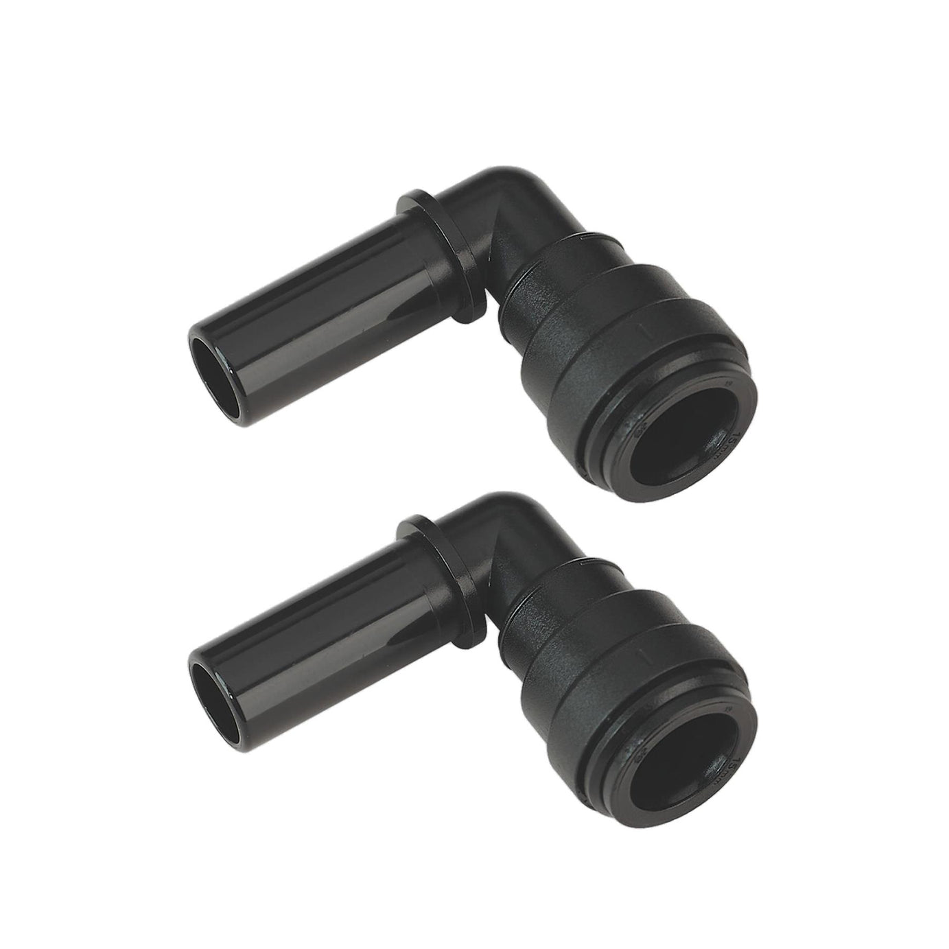 Sealey Stem Elbow 15mm Pack of 2 (John Guest Speedfit - PM221515E)