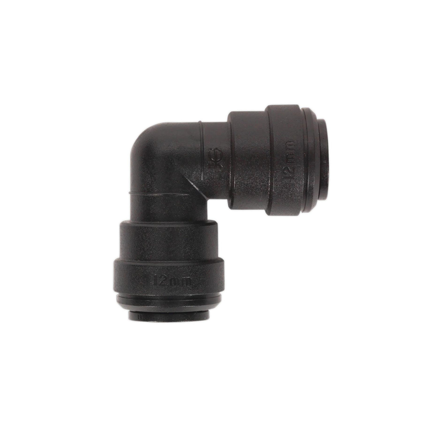 Sealey Elbow Coupling 12mm Pack of 5 (John Guest Speedfit-PM0312E)