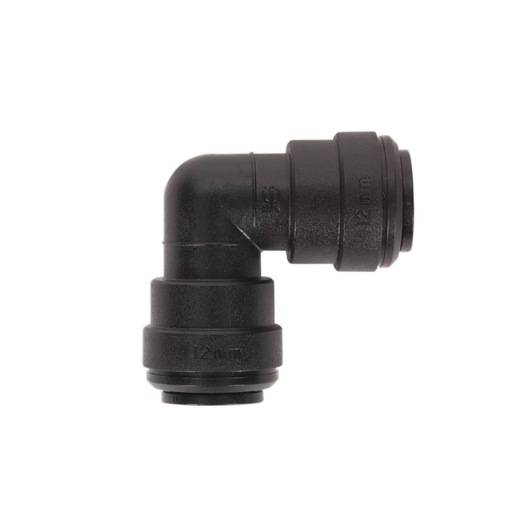 Sealey Elbow Coupling 12mm Pack of 5 (John Guest Speedfit-PM0312E)