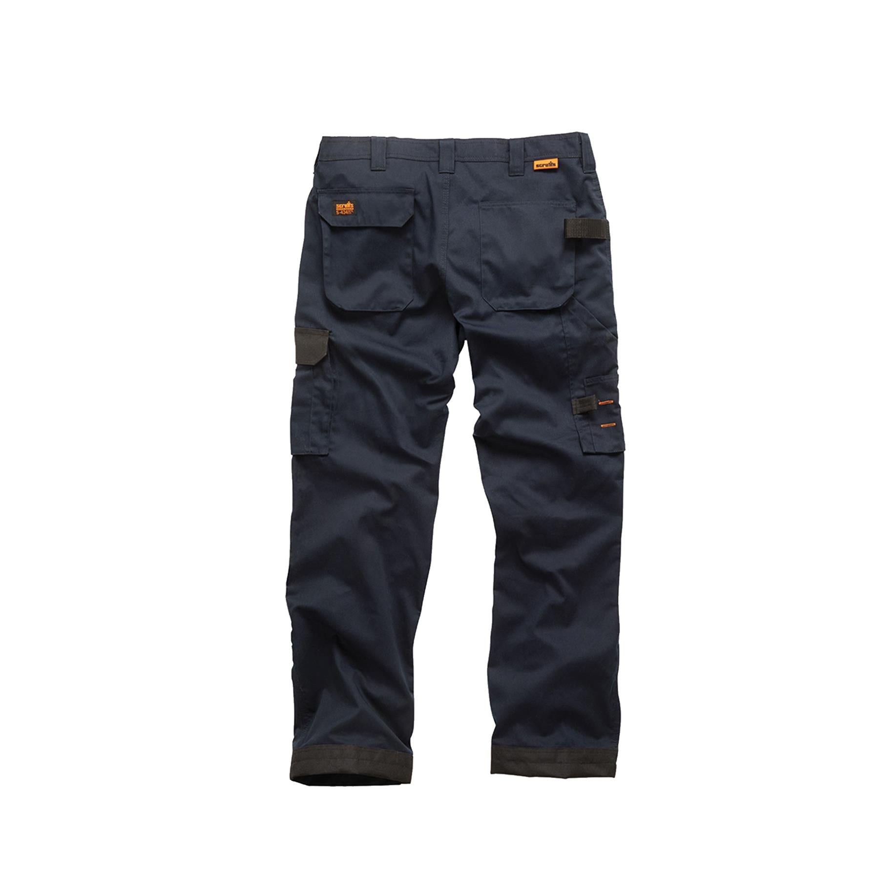 Scruffs Worker Trousers | Trade Hard Wearing Work Trousers NAVY (36R)
