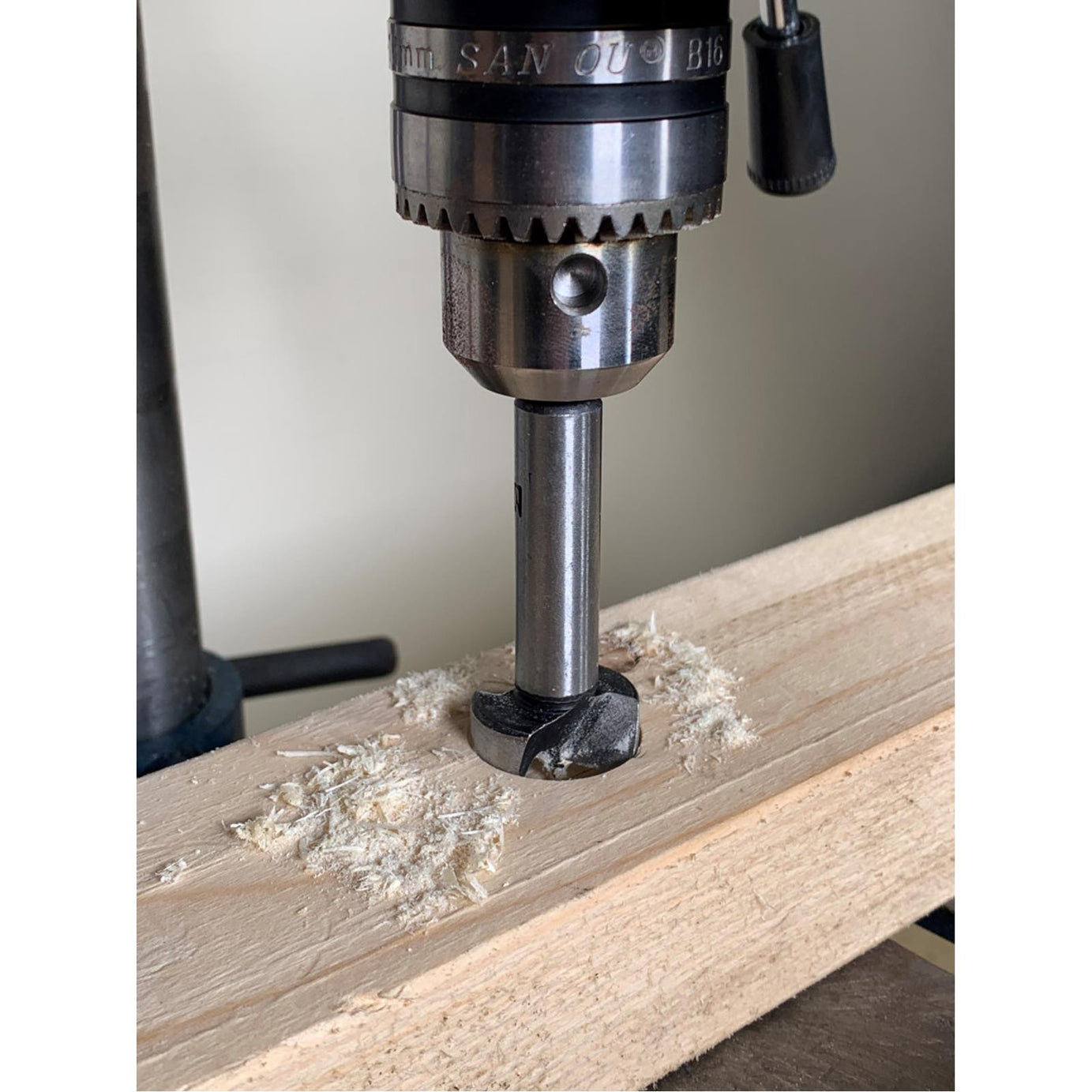 BlueSpot 5pc Forstner Bit Set Drill 15mm 20mm 25mm 30mm 35mm Wood Hole Precision