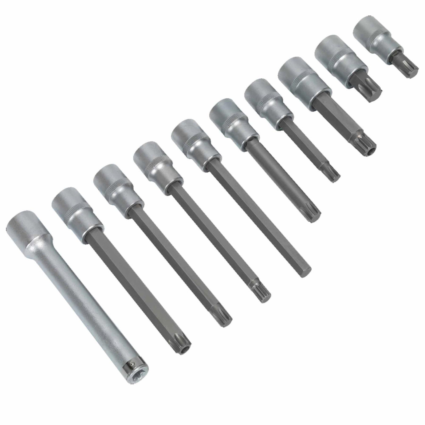 Sealey Head Bolt Socket Bit Set 10pc 1/2"Sq Drive