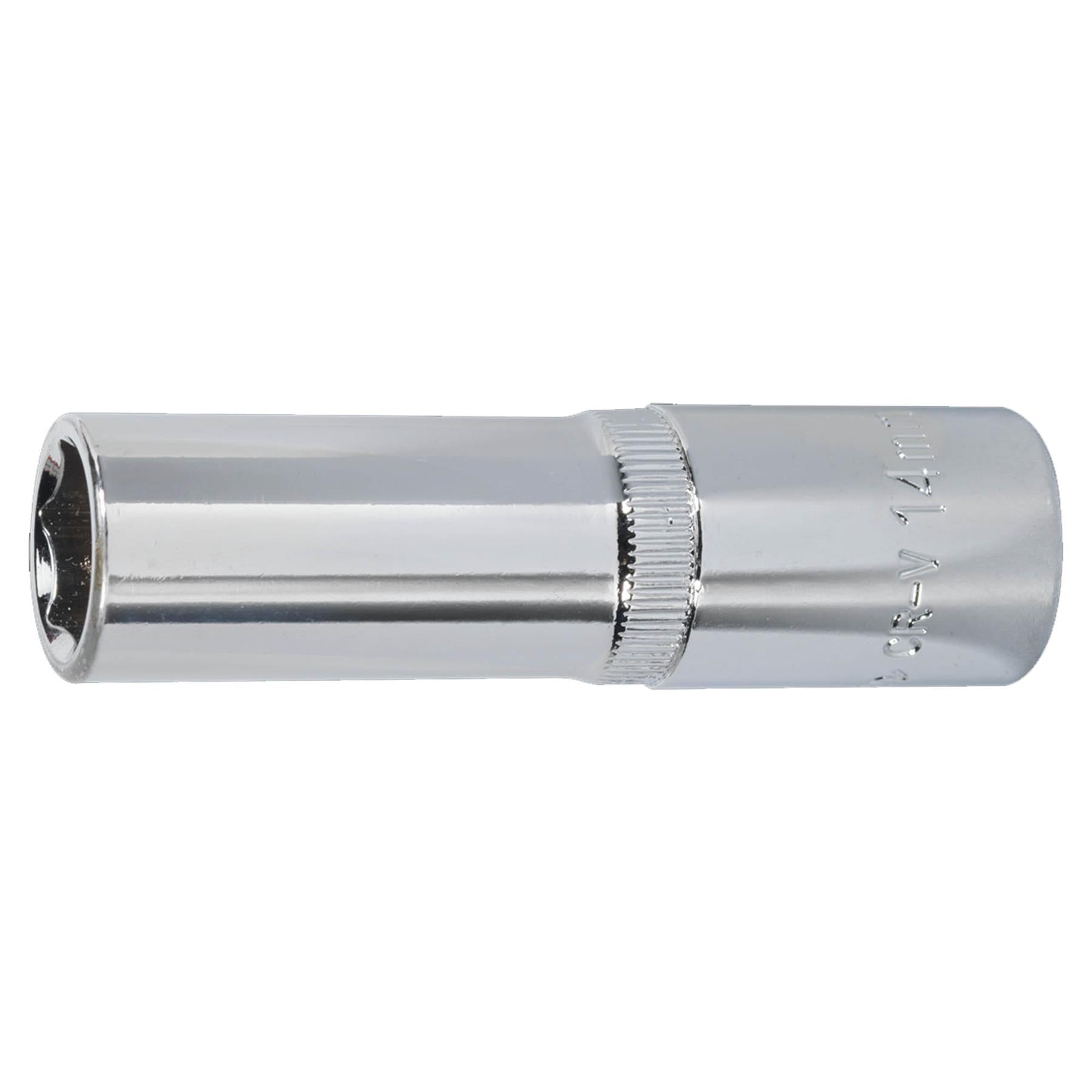 Sealey WallDrive Socket 14mm Deep 1/2"Sq Drive Fully Polished