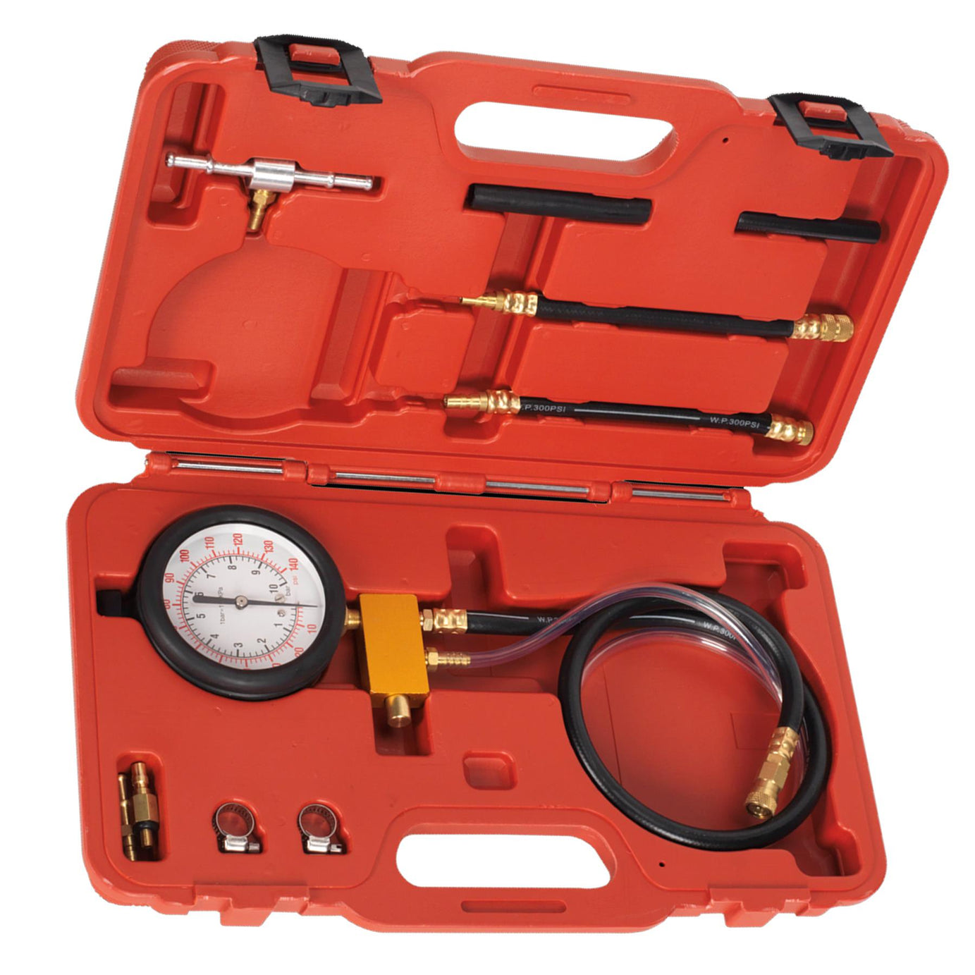 Sealey Fuel Injection Pressure Test Kit - Test Port Injection Systems