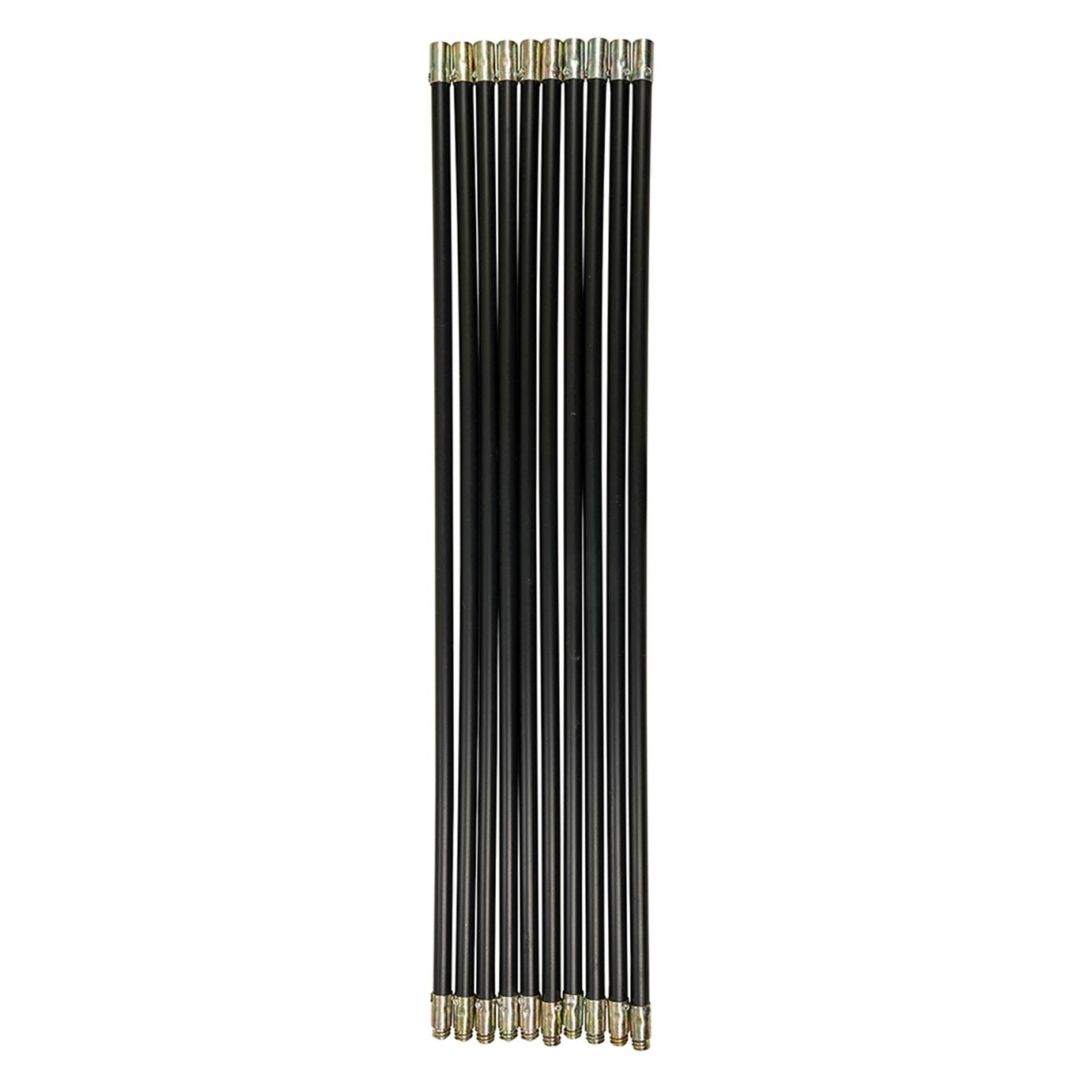 12Pce Drain Rod Set Drain Cleaner Swewage Waste Remover Cleaning Unblock