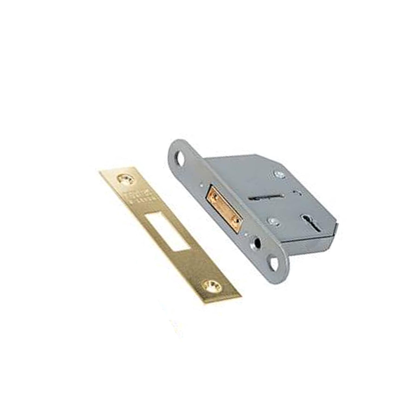 Van Vault Bathroom Door or 5 Lever Lock & Keyed Alike 2pk Brass or Chrome