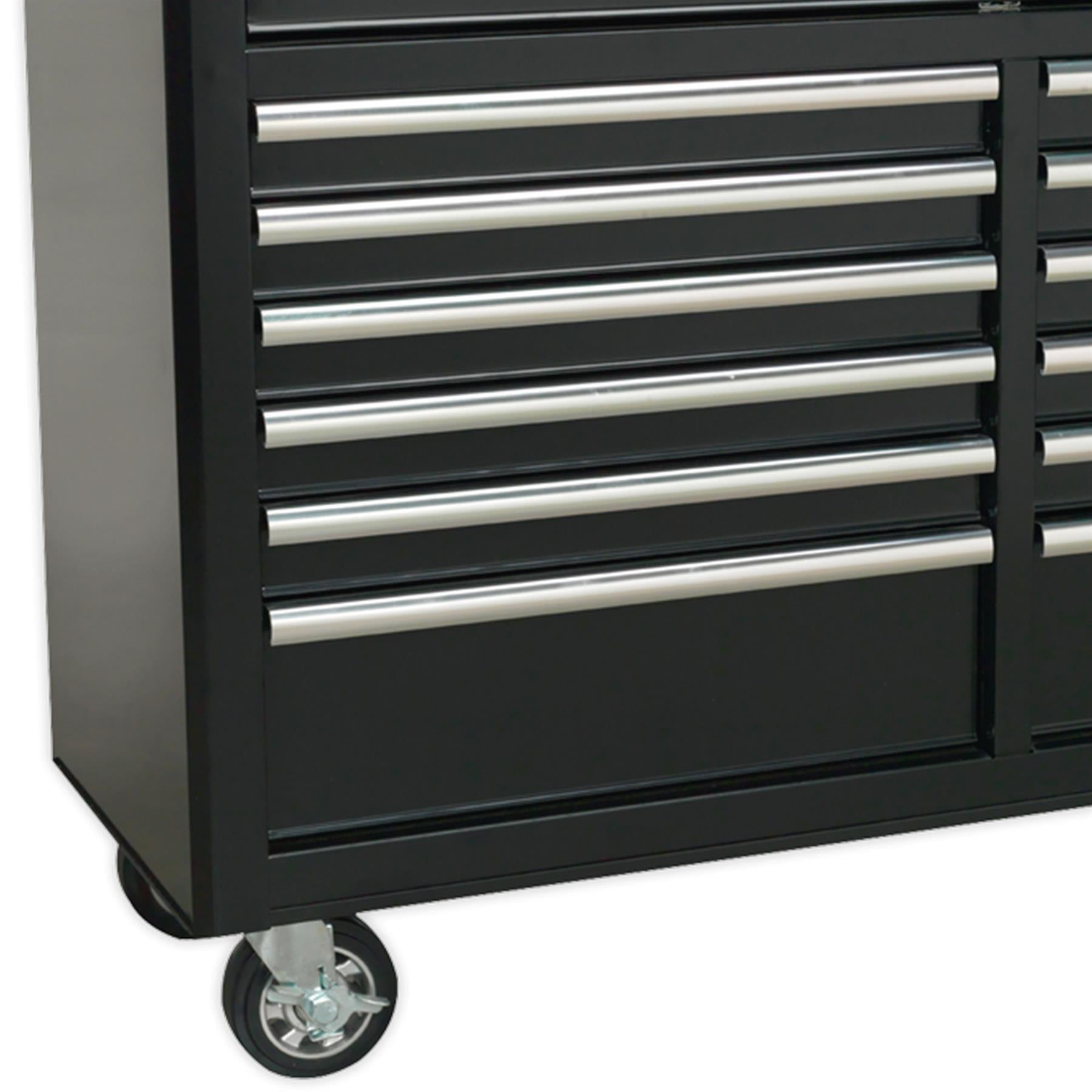 Sealey Rollcab 13 Drawer with Ball Bearing Slides - Black