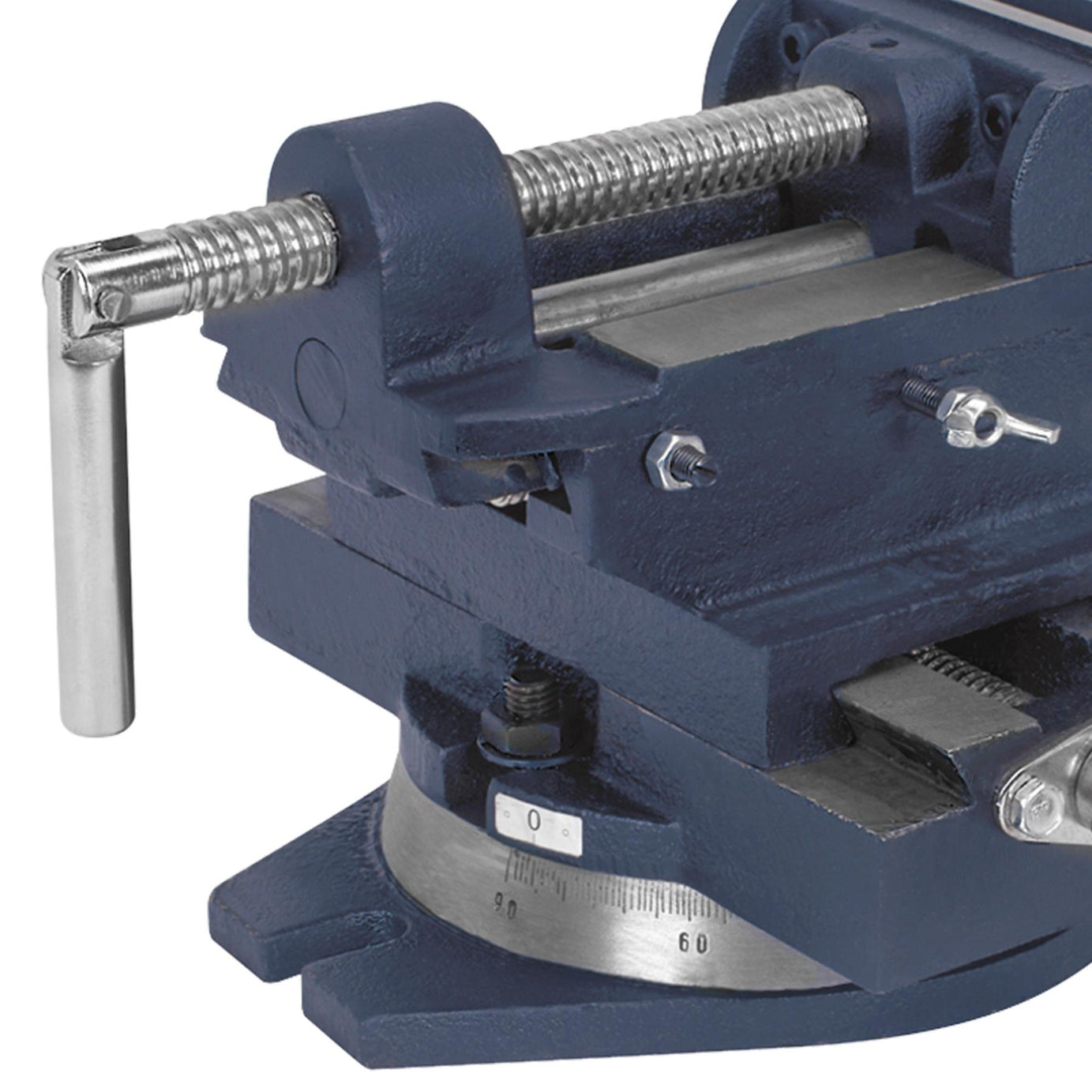 Sealey Compound Cross Vice 100mm Garage Workshop DIY