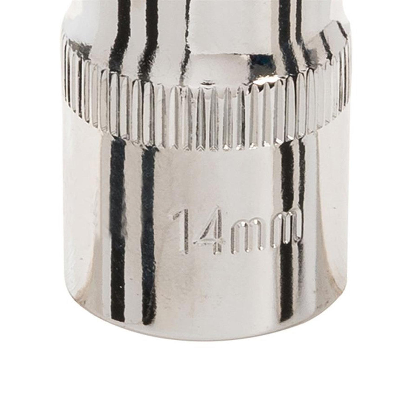 Socket 1/2" Drive Metric Hex Square 14mm Individual Hex Polished Crv Quality