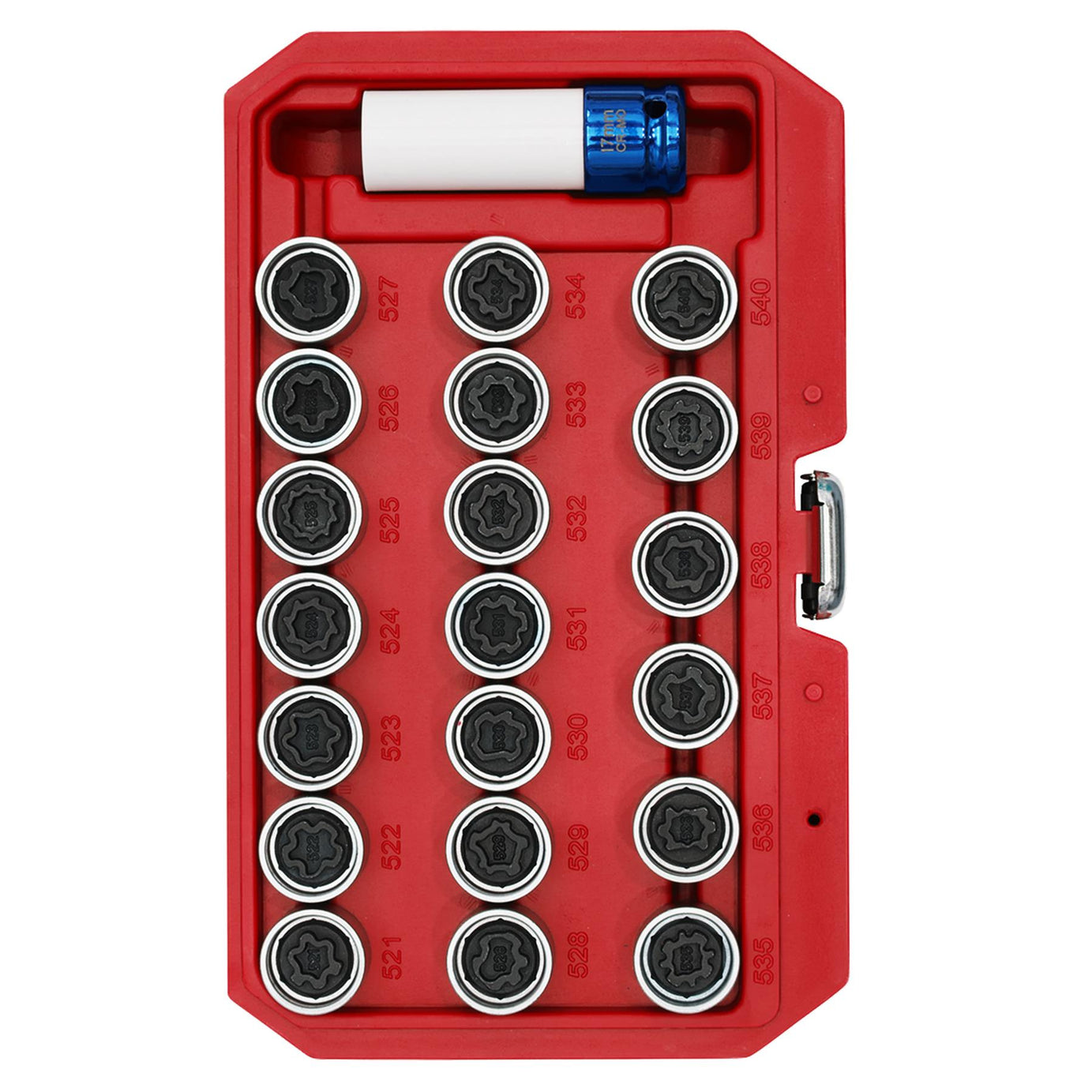 Sealey Locking Wheel Nut Key Set 20pc - VAG