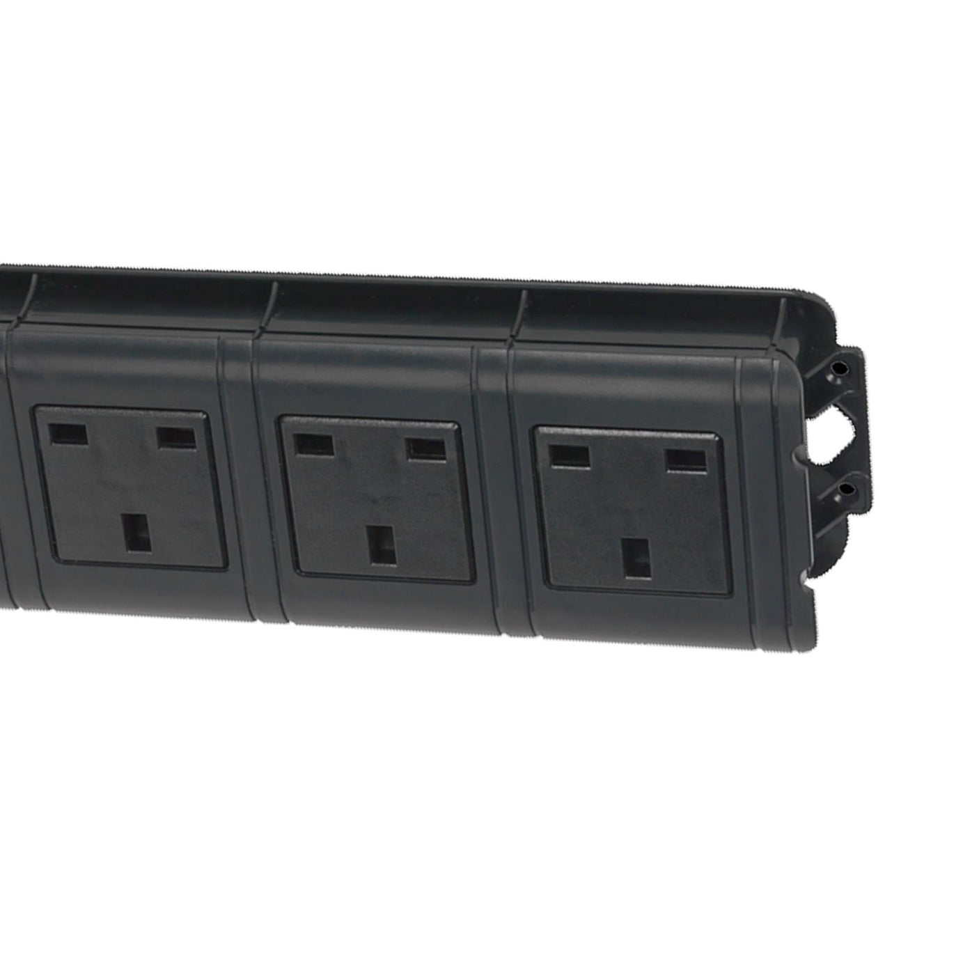 Sealey Extension Cable 2.6m 4 x 230V + 2 x USB Sockets - Black