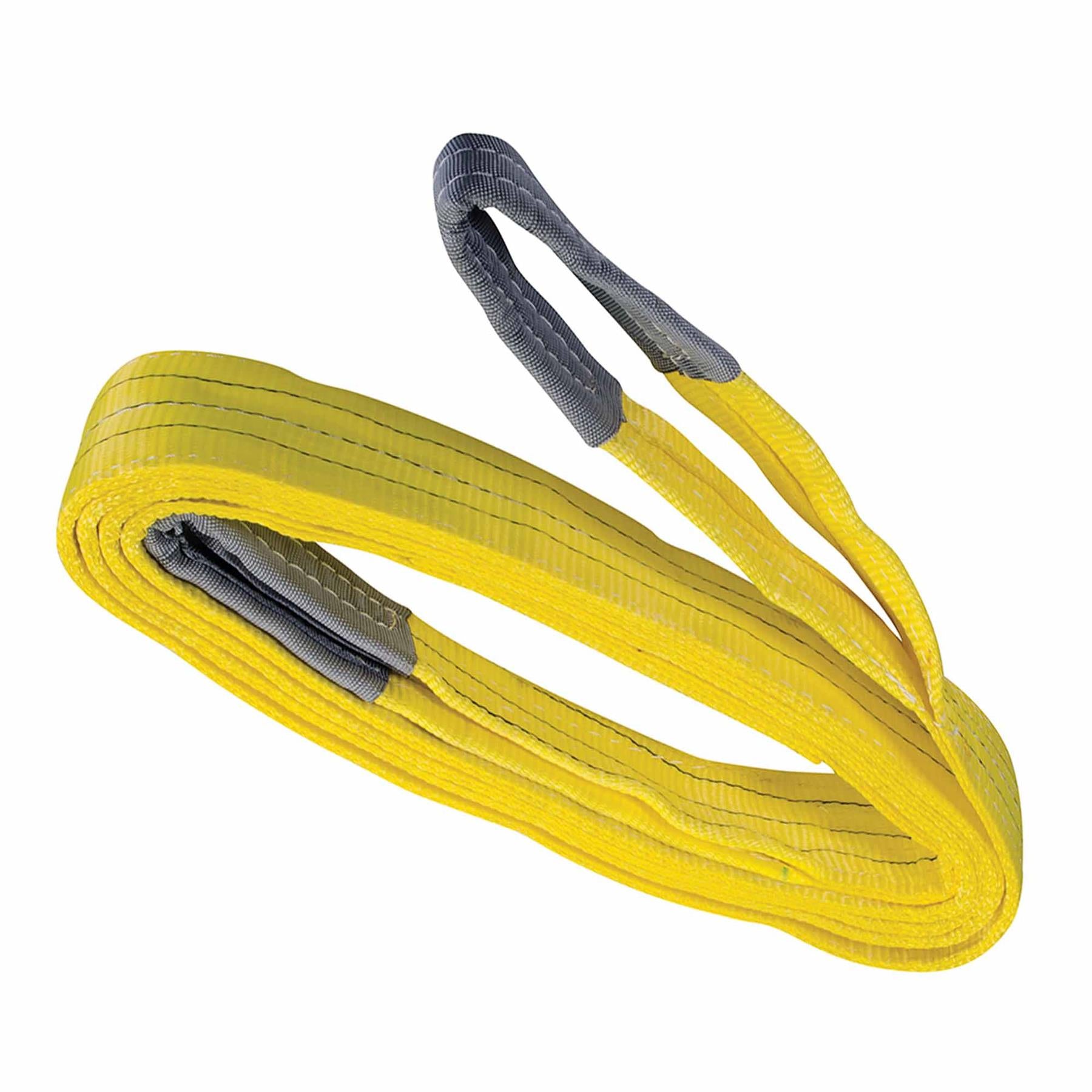 Cargo Sling 3 Tonne 5M Heavy Duty Strong Lifting Crane Strap Chemical Resistant
