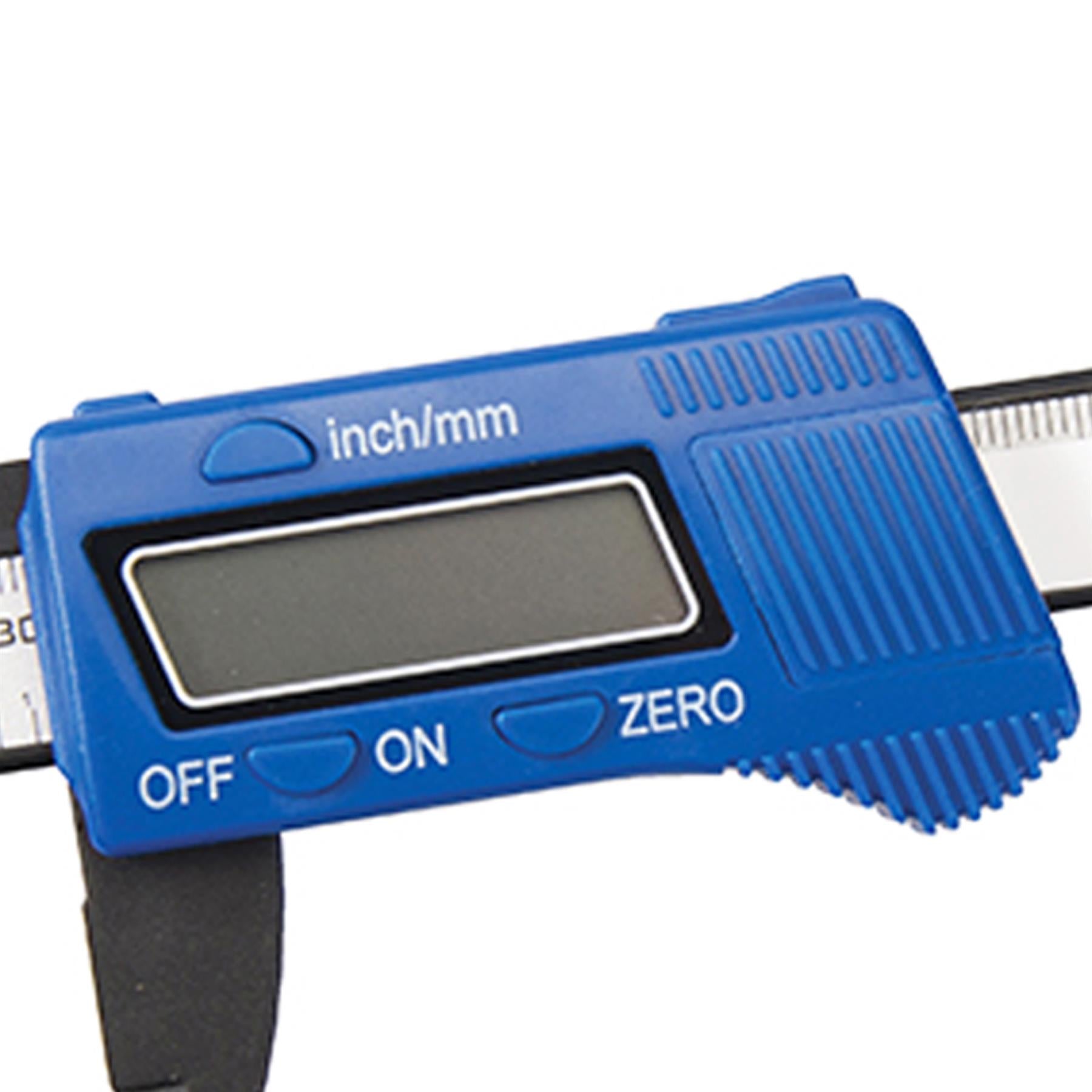 Digital Vernier Caliper Micrometer Expert Electronic LCD Display Tool 6in 150mm Composite