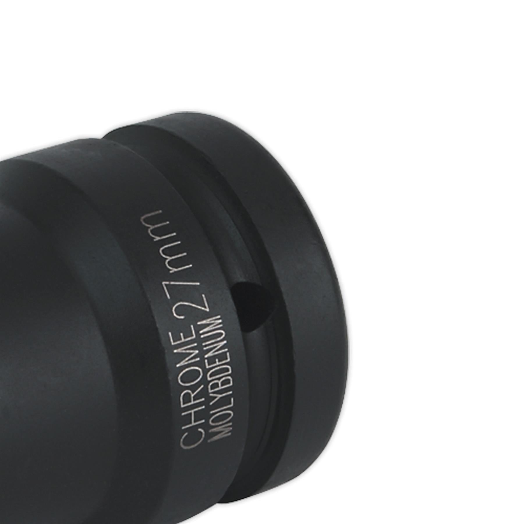 Sealey Impact Socket 27mm 1"Sq Drive