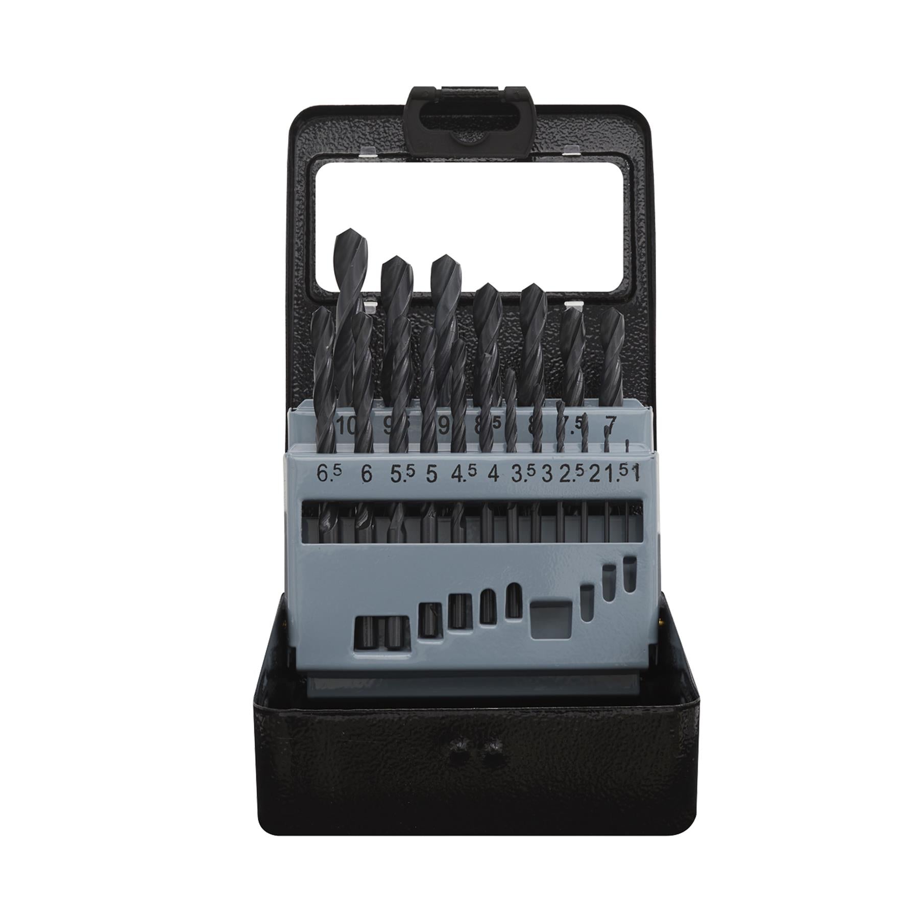 Sealey HSS Roll Forged Drill Bit Set 19pc 1-10mm