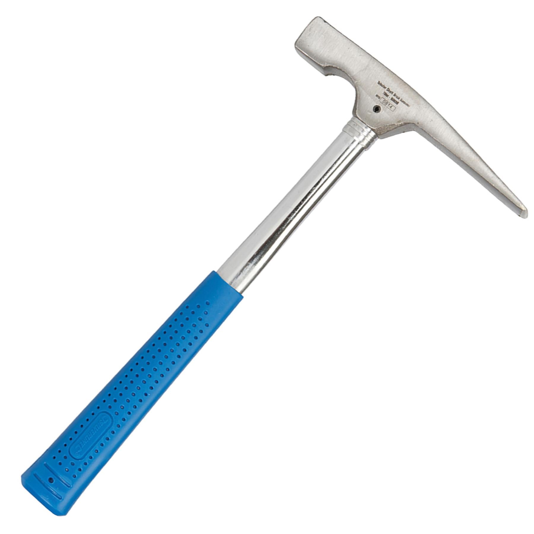 Heavy Duty Tubular Shaft Brick Hammer 16Oz(454G) High Grip Woodwork Workshop DIY