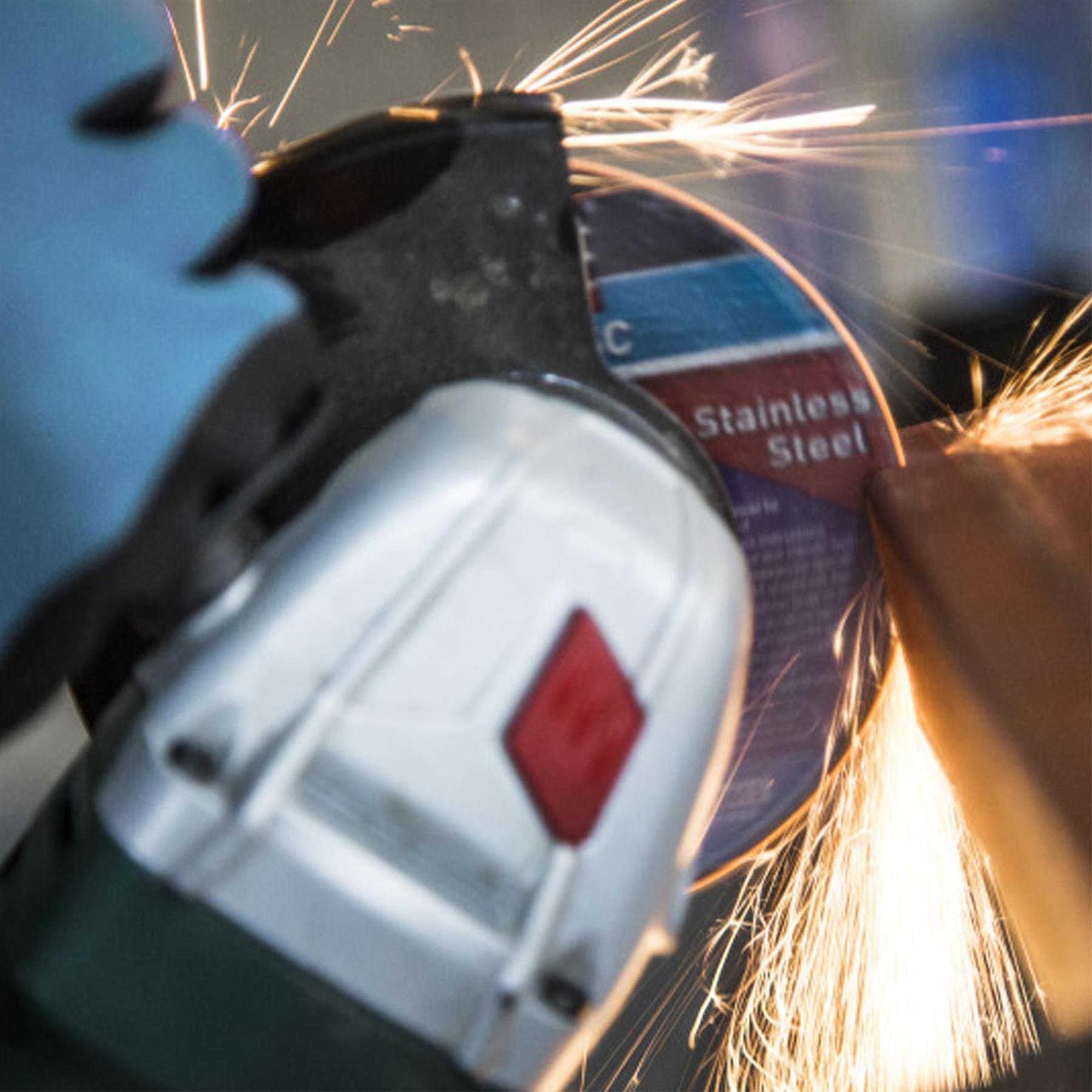 2 x 115mm ULTRA THIN METAL CUTTING DISC 4 1/2" STEEL & STAINLESS 1mm