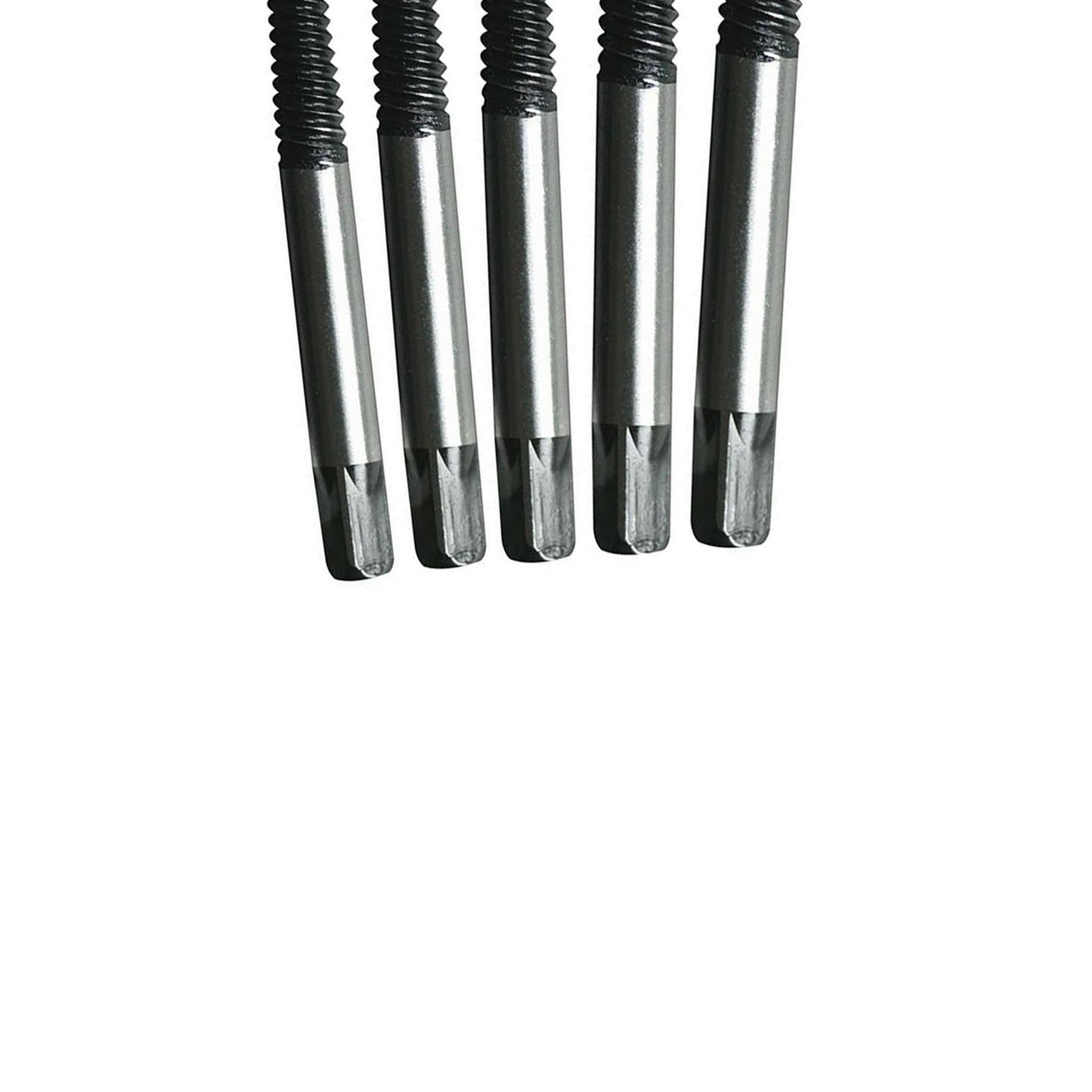 Screw Extractor Set 5Pc With Tapered Design For Multiple Fixing Sizes 3 - 18mm